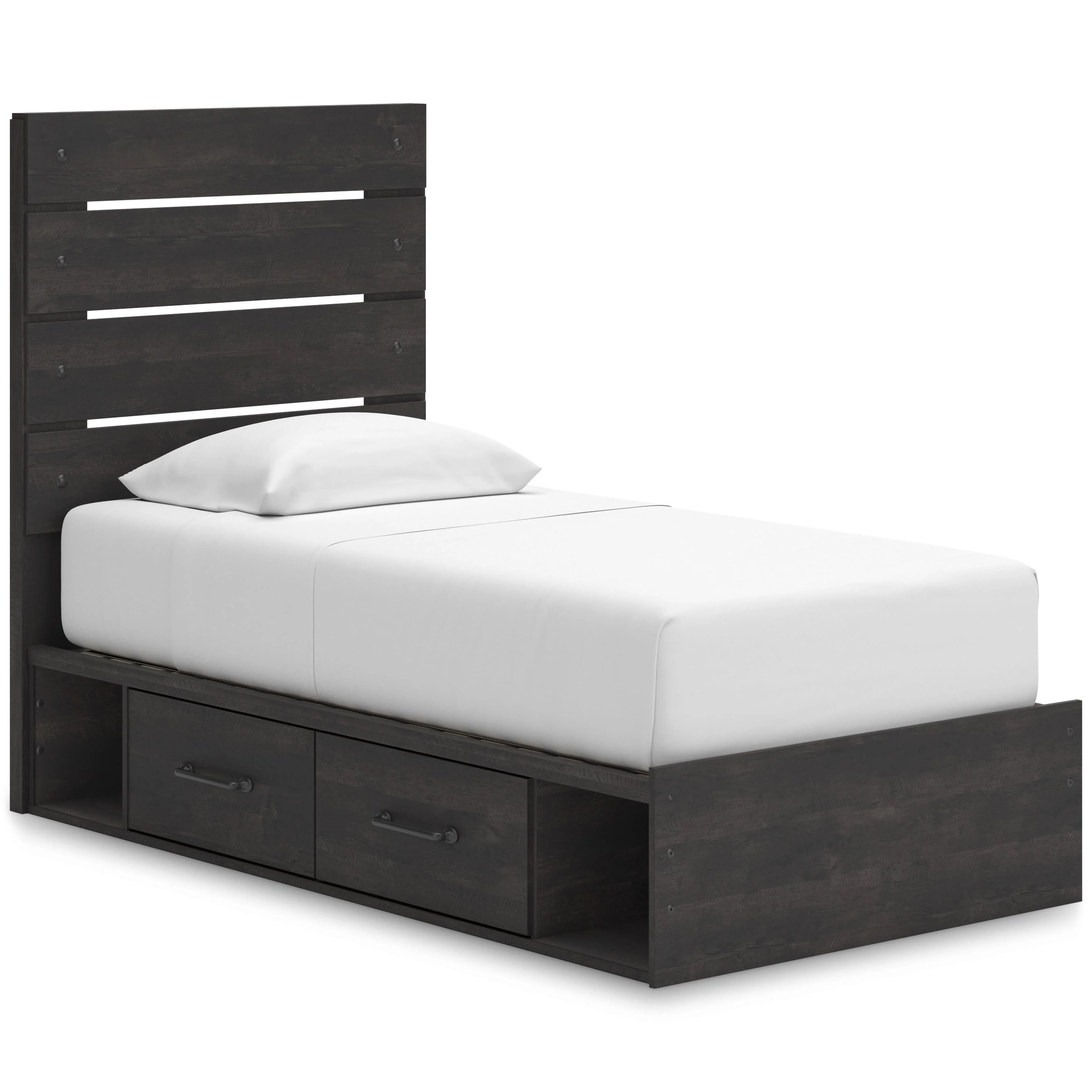 Signature Design by Ashley Hollivern PCB2108B17 Twin Panel Storage Bed - Image 1