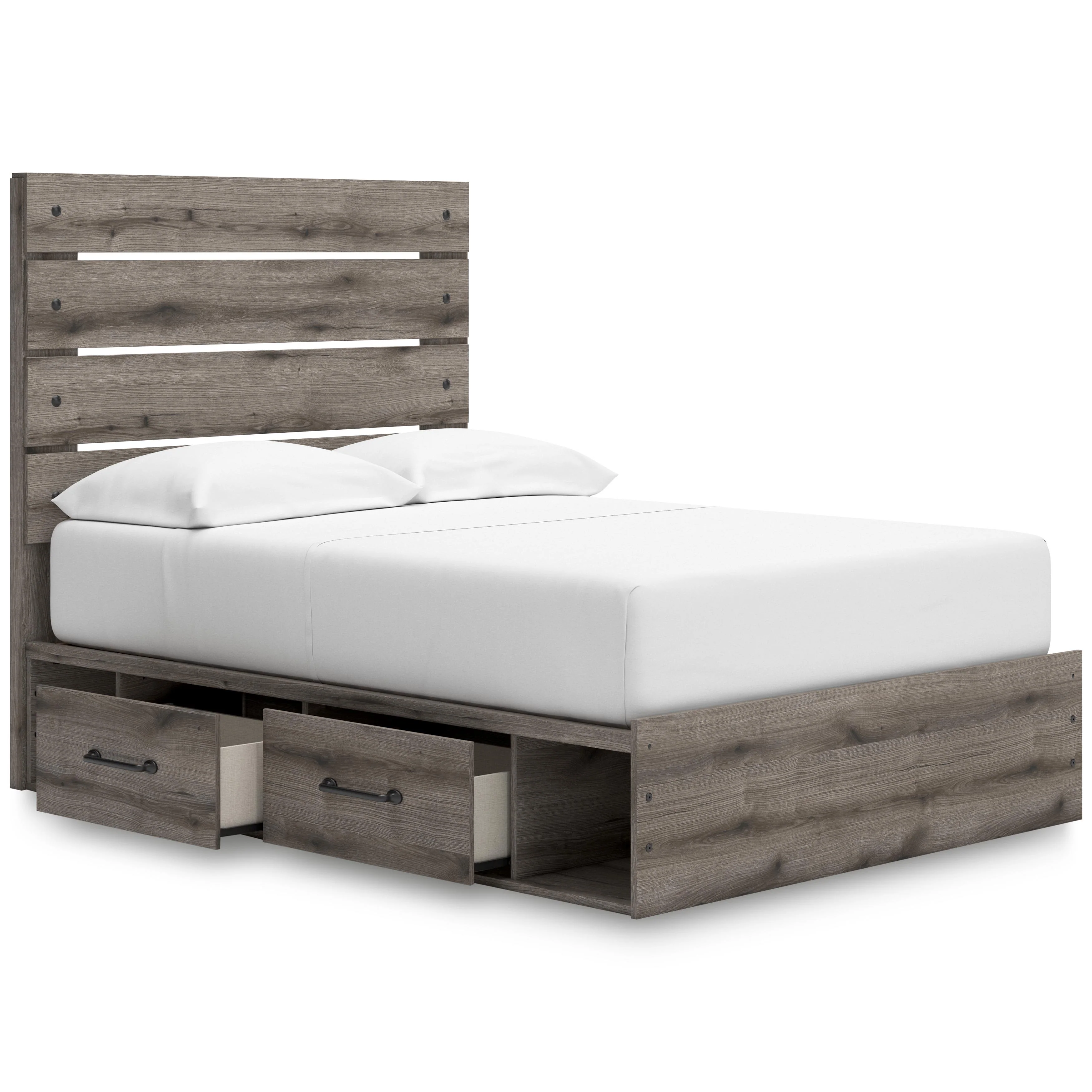 Signature Design by Ashley Graystorm PCB2405B17 Full Panel Bed with Storage - Image 2