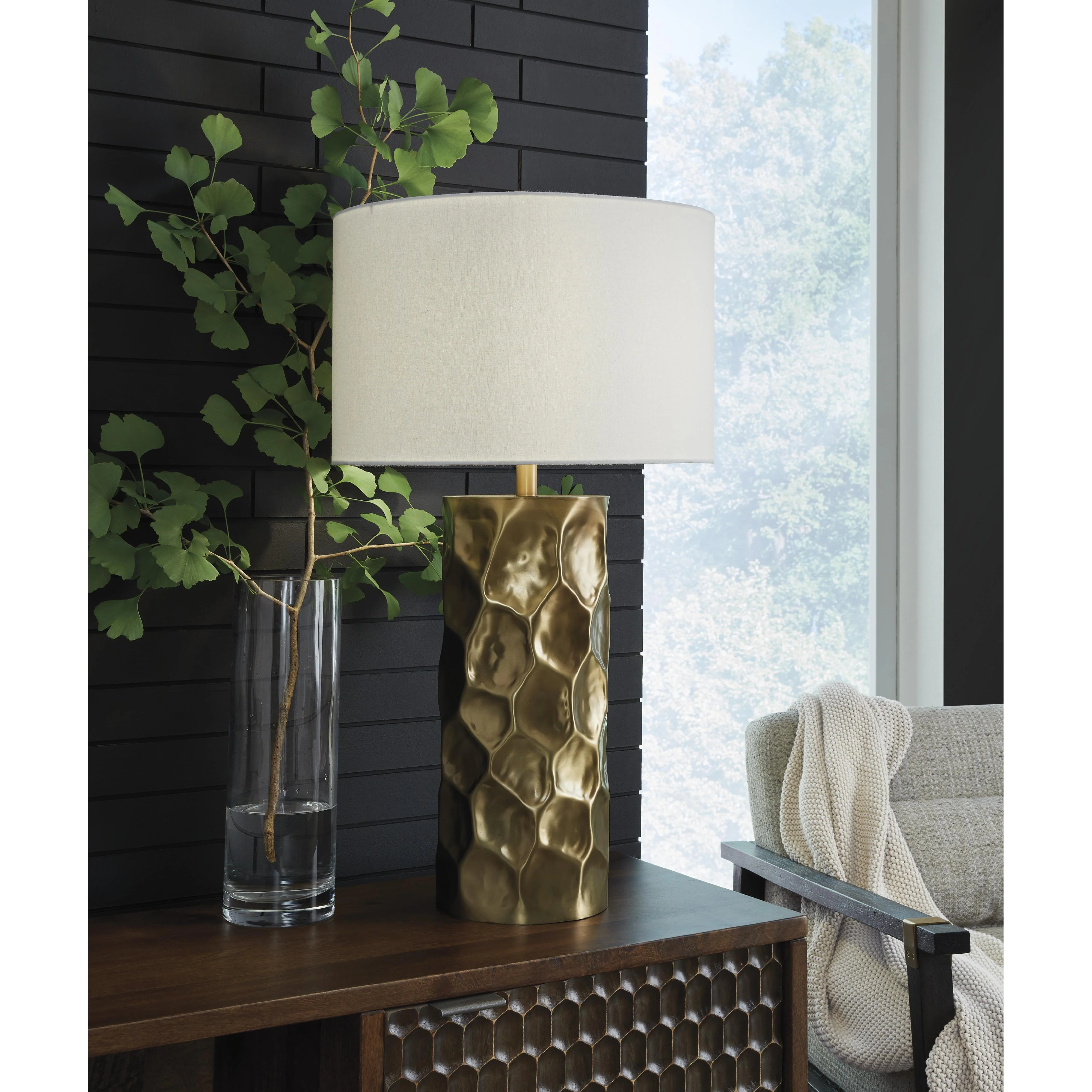 Signature Design by Ashley Marshawn L207524 Metal Table Lamp - Image 2