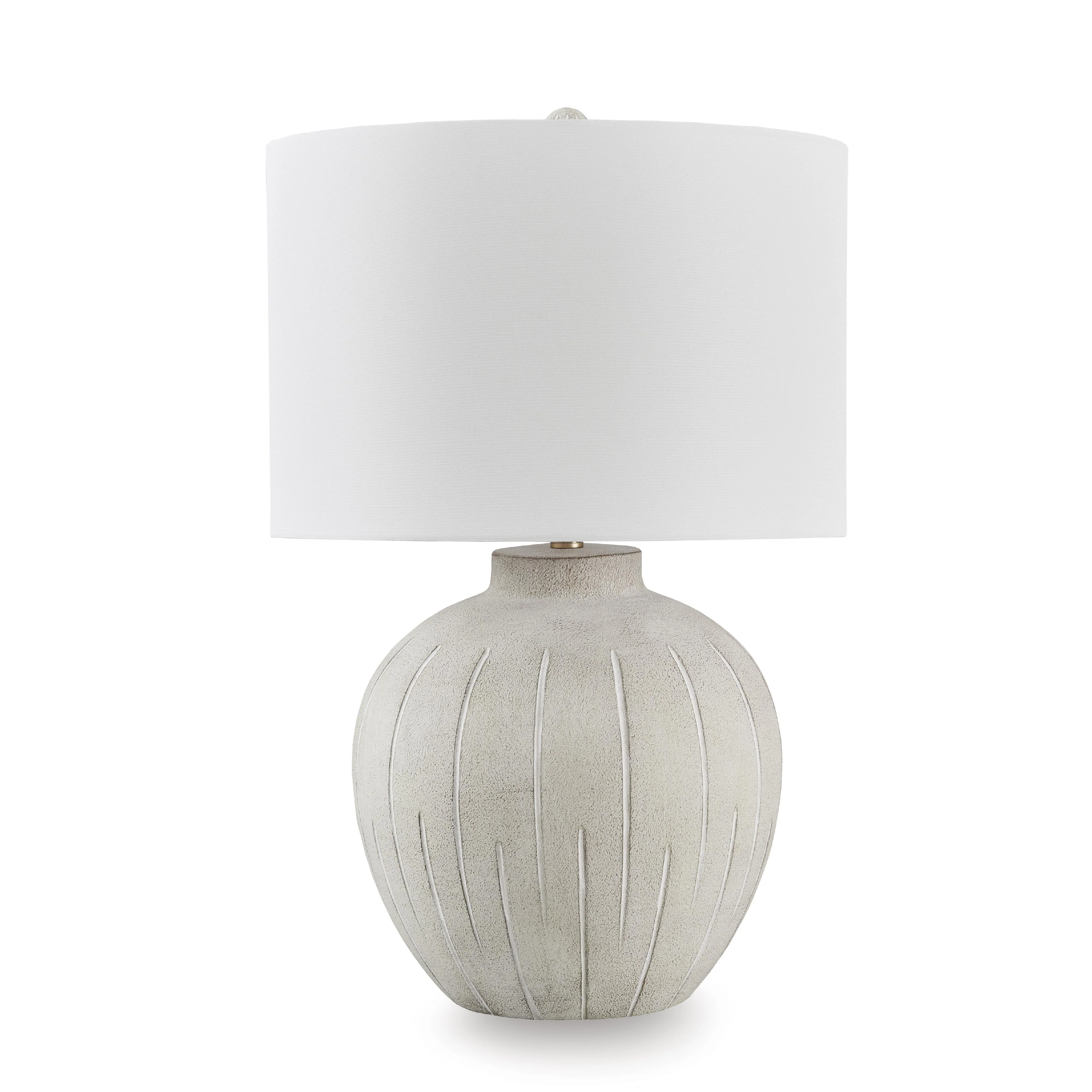 Signature Design by Ashley Calbert L235824 Poly Table Lamp - Image 1