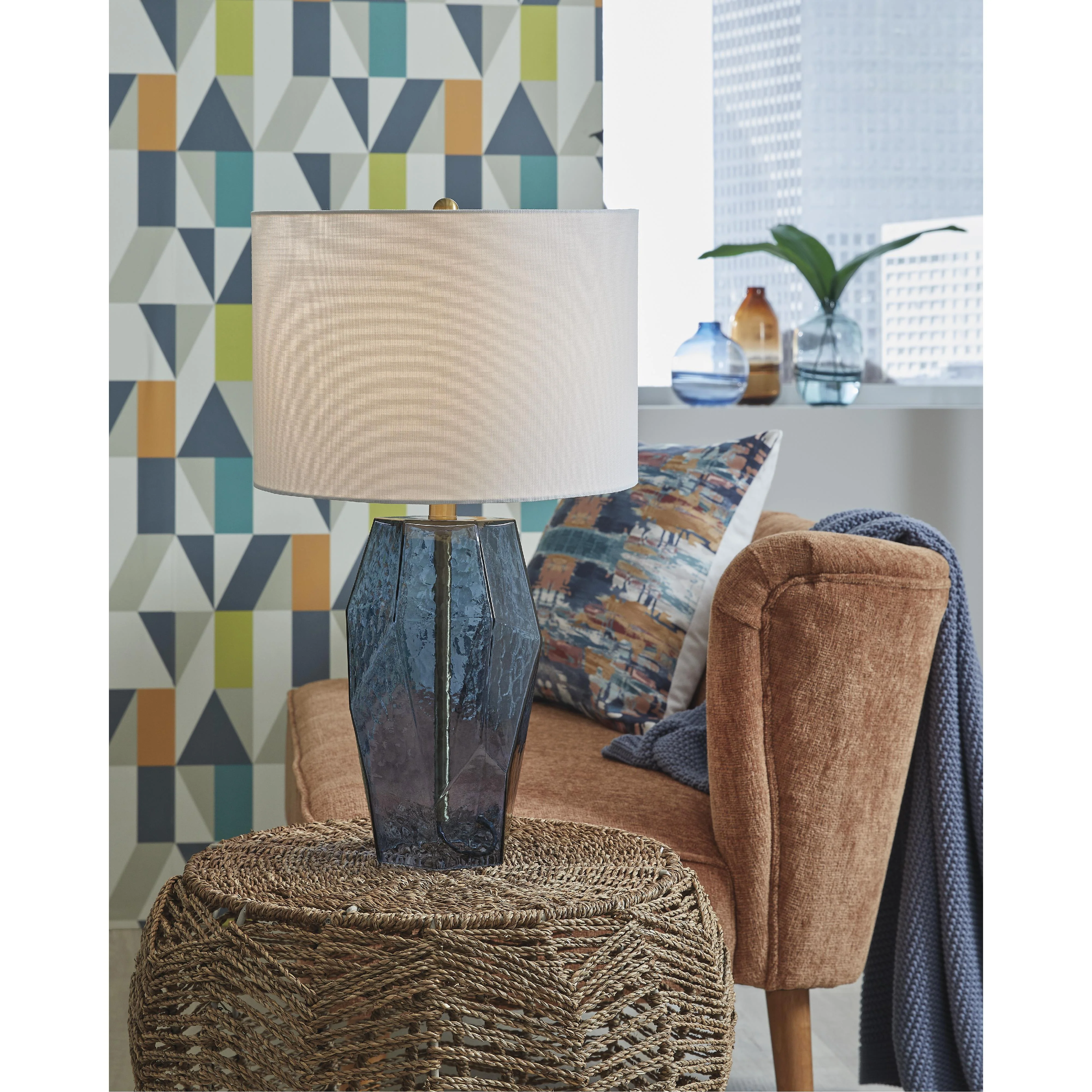 Signature Design by Ashley Tallow L430854 Glass Table Lamp - Image 2