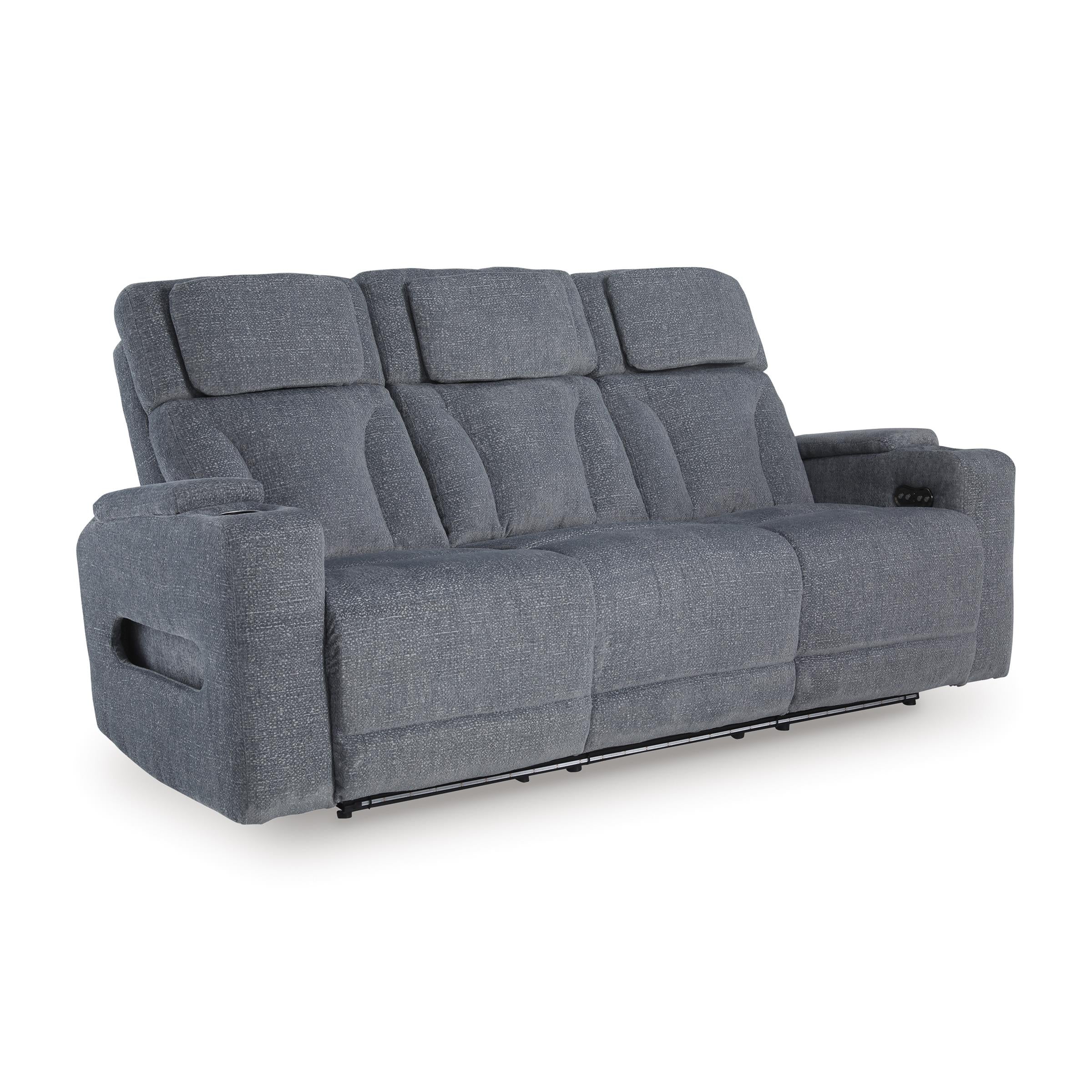 Signature Design by Ashley Studio Cave PC4980215 Power Reclining Sofa with Adjustable Headrest - Image 1