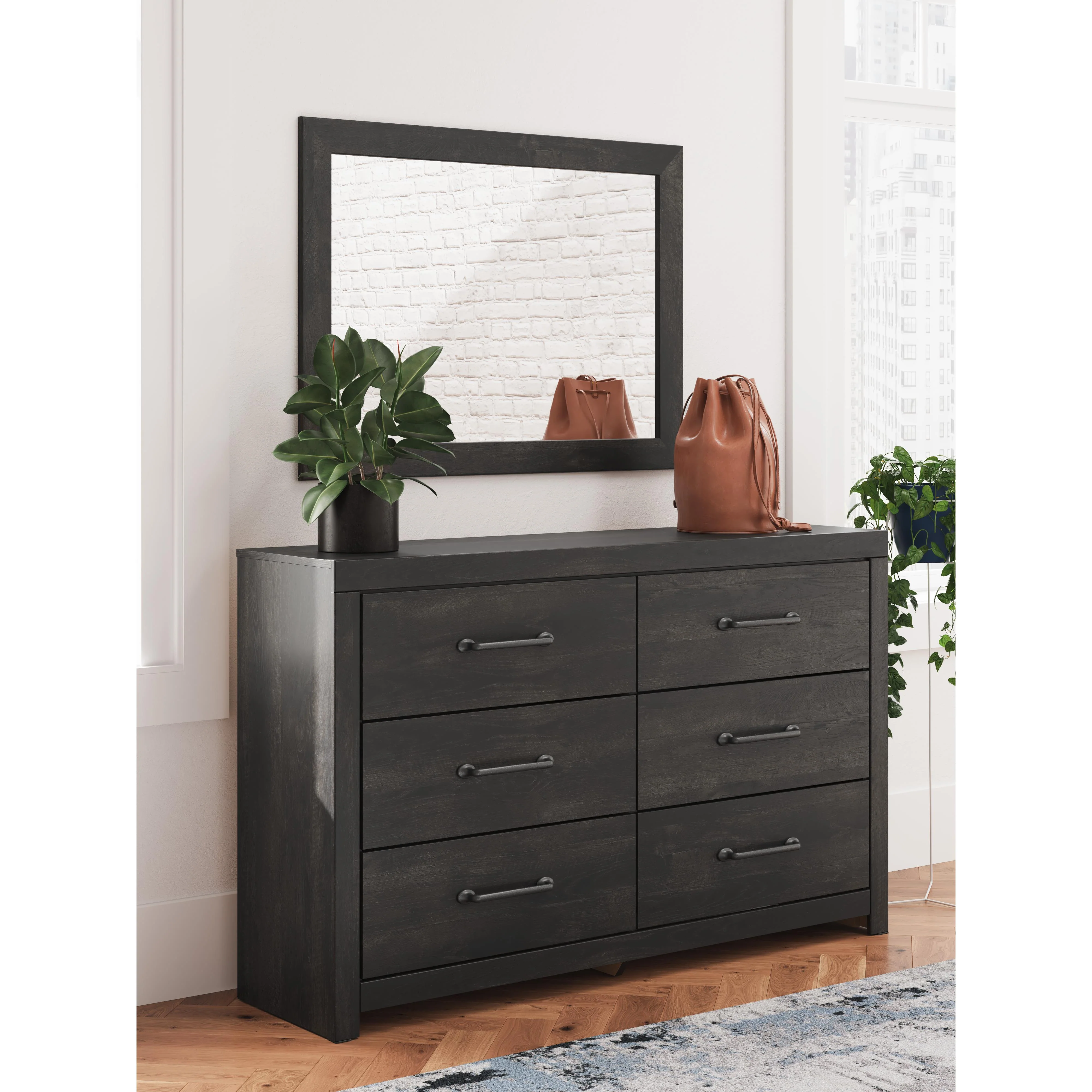 Signature Design by Ashley Hollivern PCB2108-36 Bedroom Mirror - Image 3