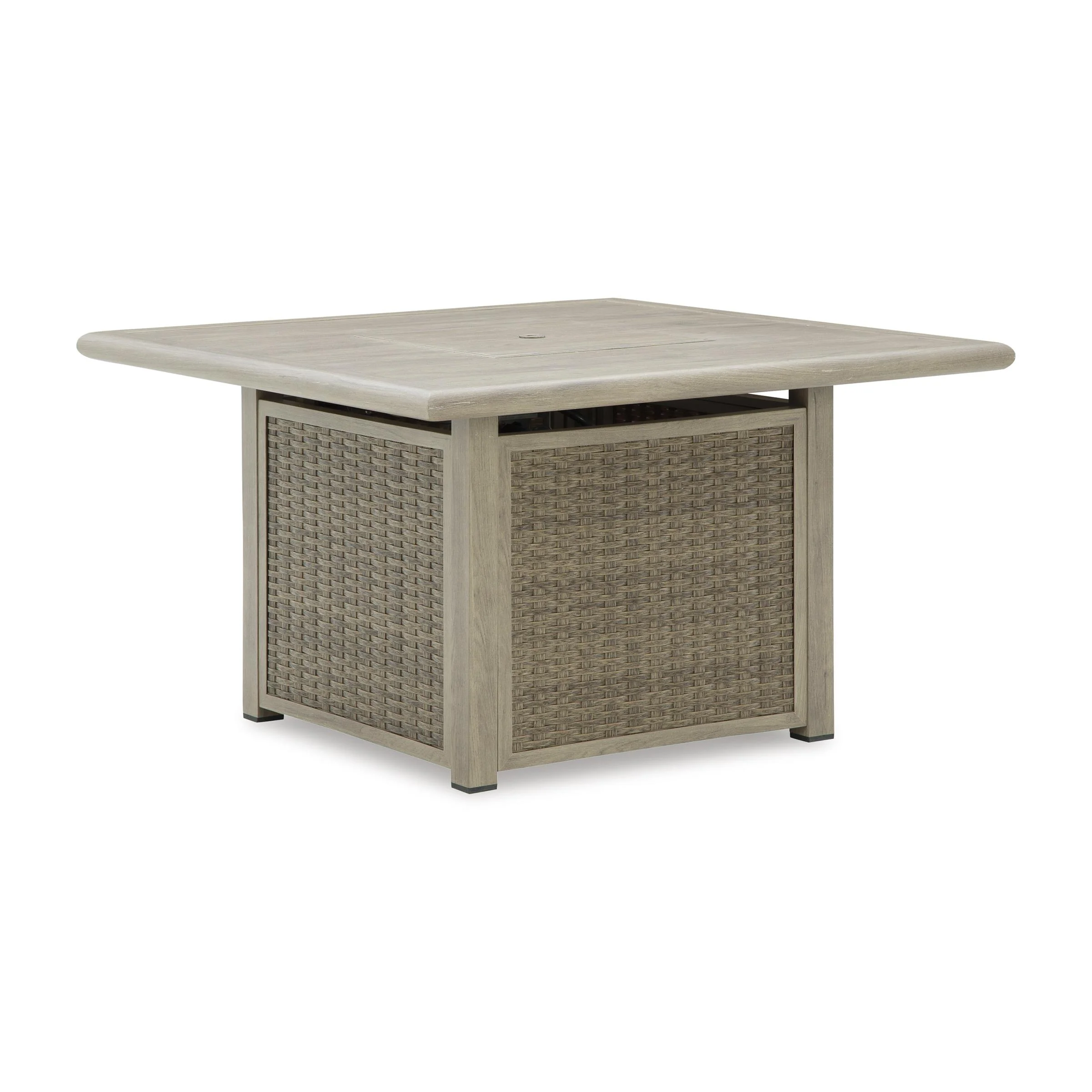 Signature Design by Ashley Cliff Trails PCP690-772 Square Fire Pit Table - Image 1