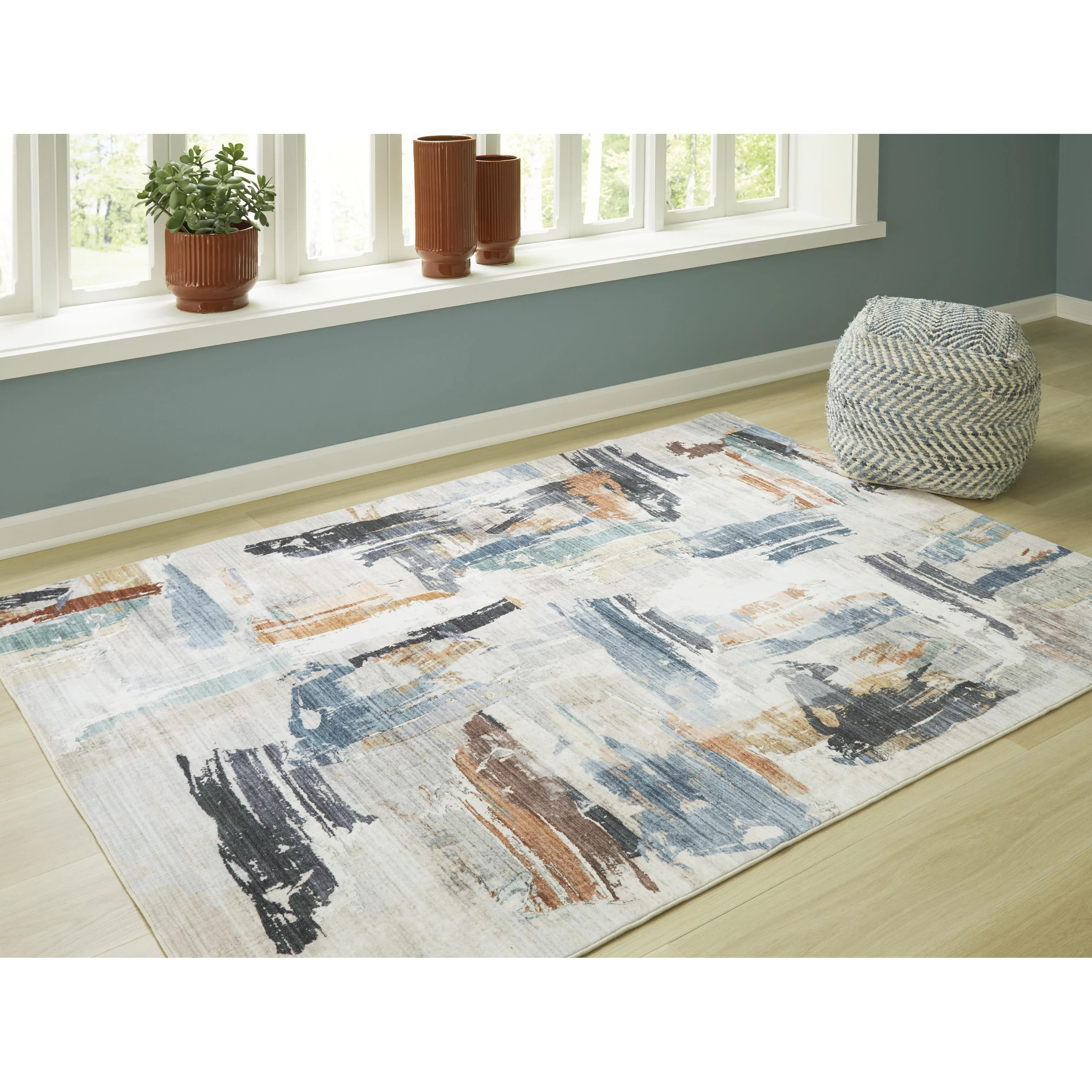Signature Design by Ashley Hessland R407051 Washable Large Rug - Image 2