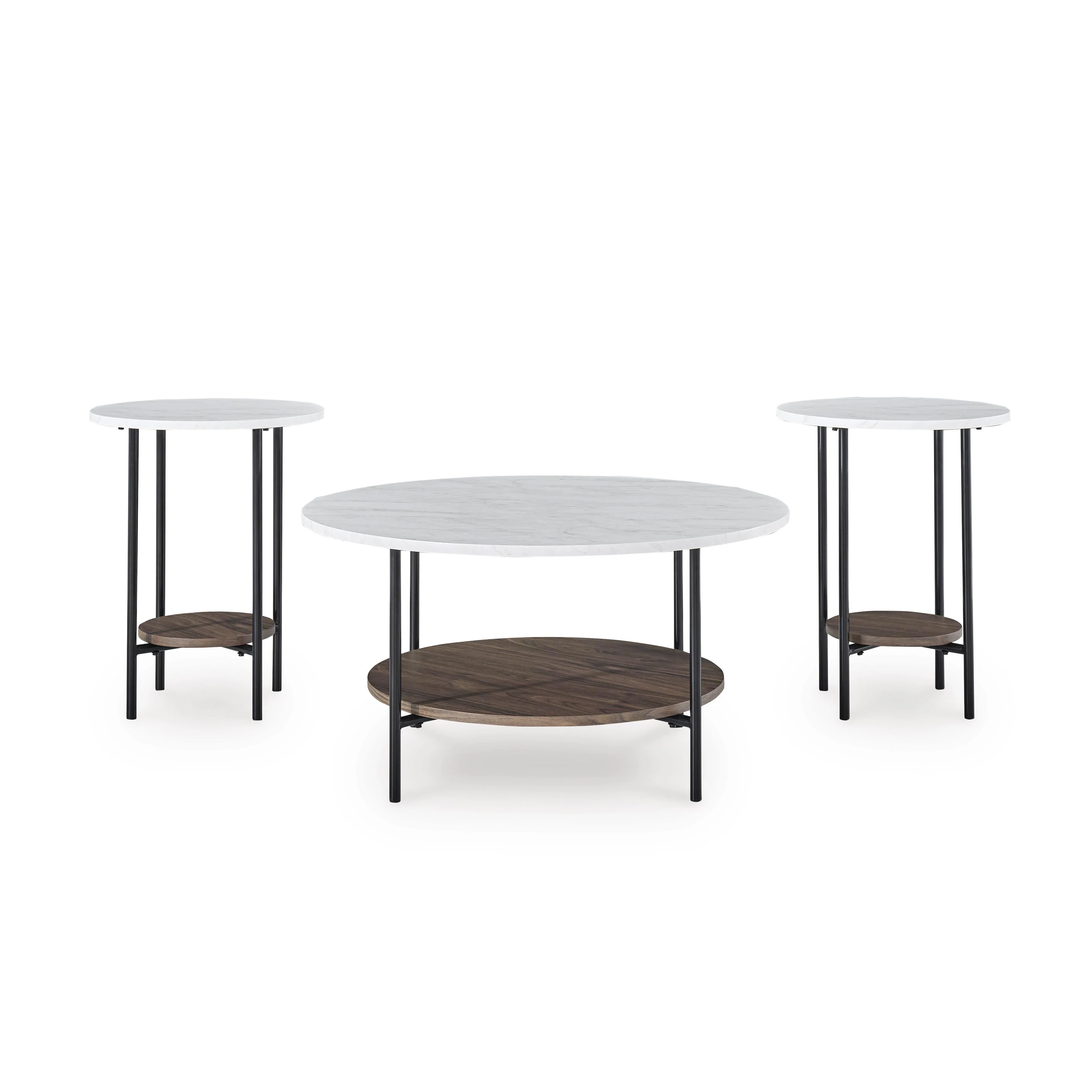 Signature Design by Ashley Wrenwich T167-13 Occasional Table Set - Image 2