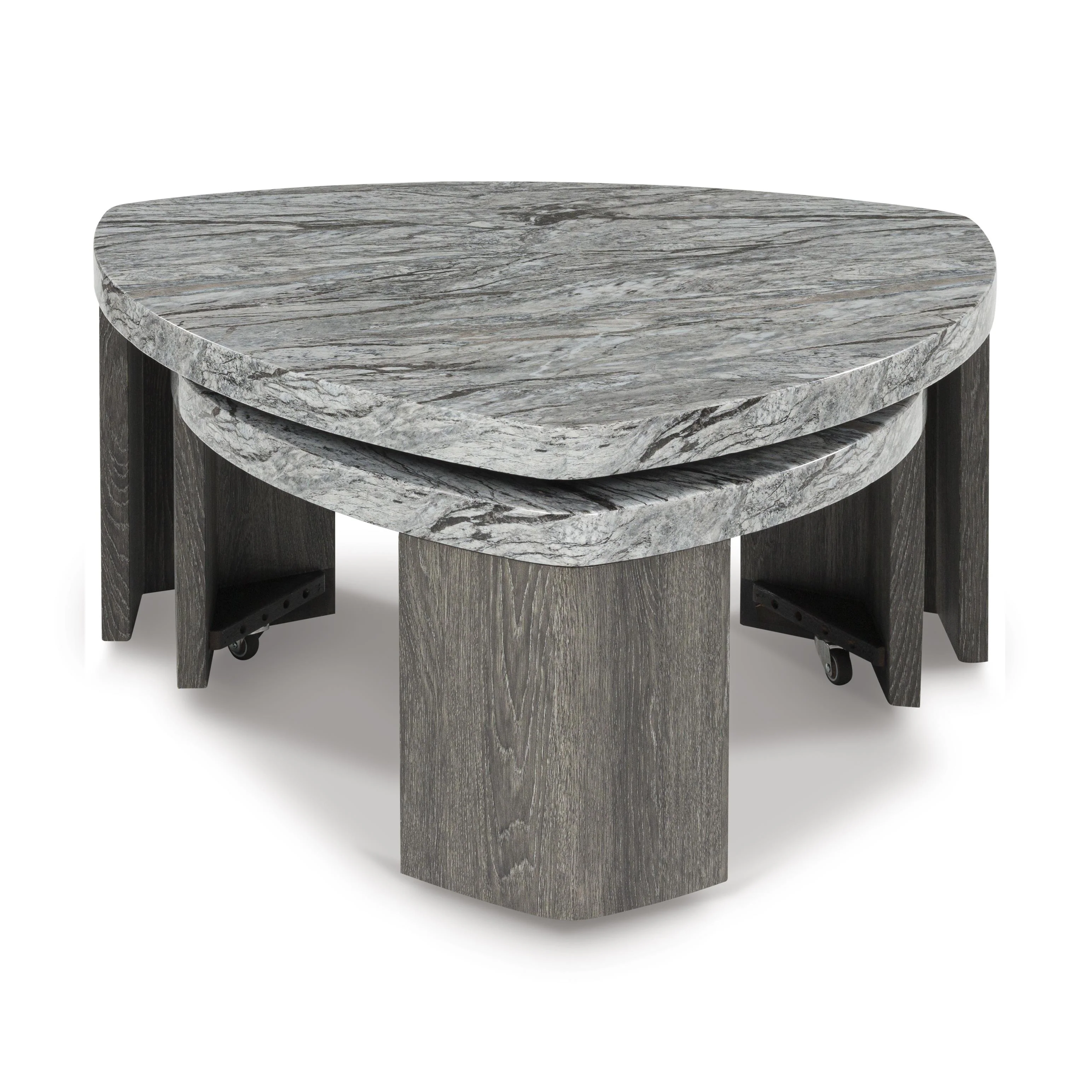 Signature Design by Ashley Surmour T600-0 Stacked Cocktail Table - Image 3