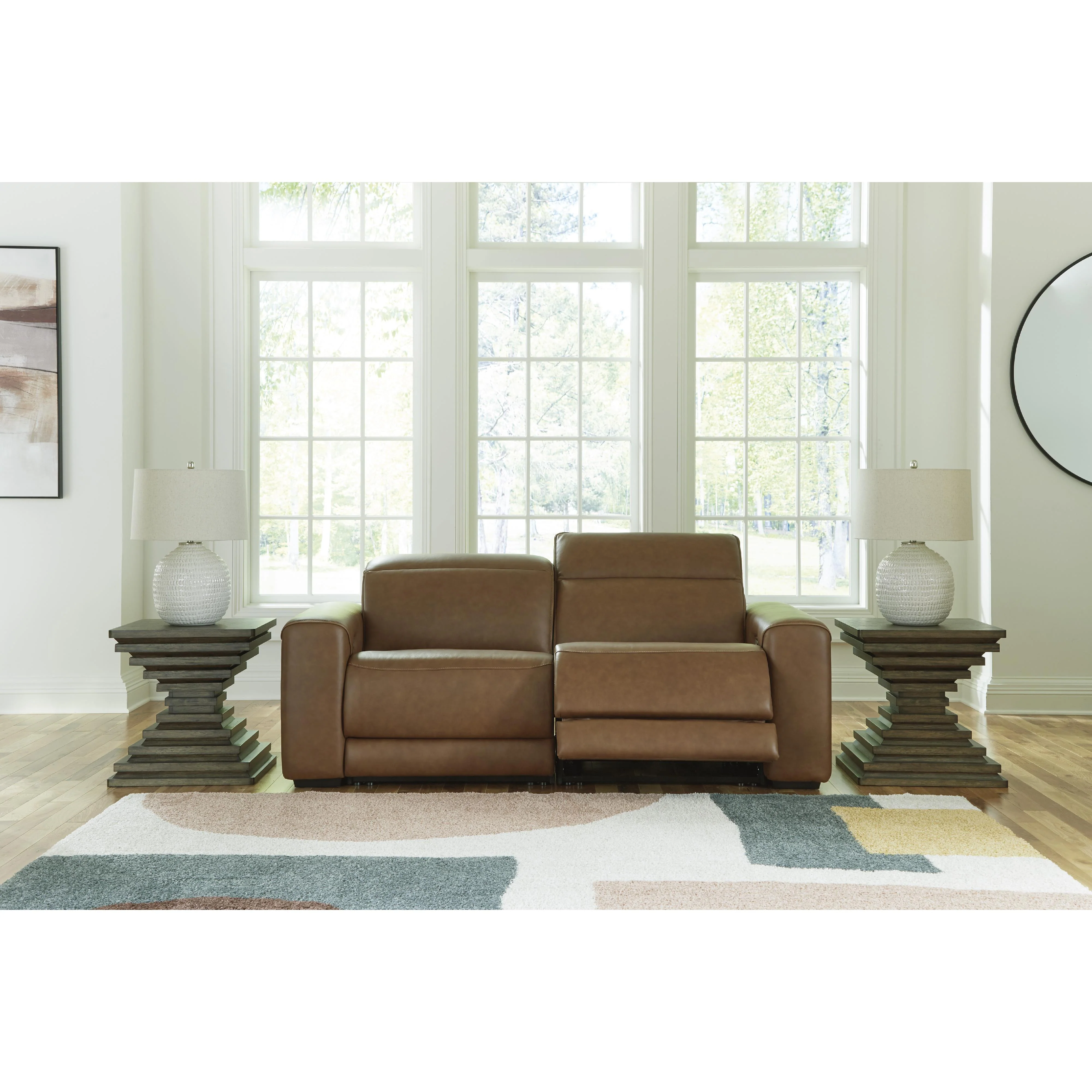 Signature Design by Ashley Magic Man PCU10700S1 2 pc Power Reclining Sectional Loveseat - Image 2