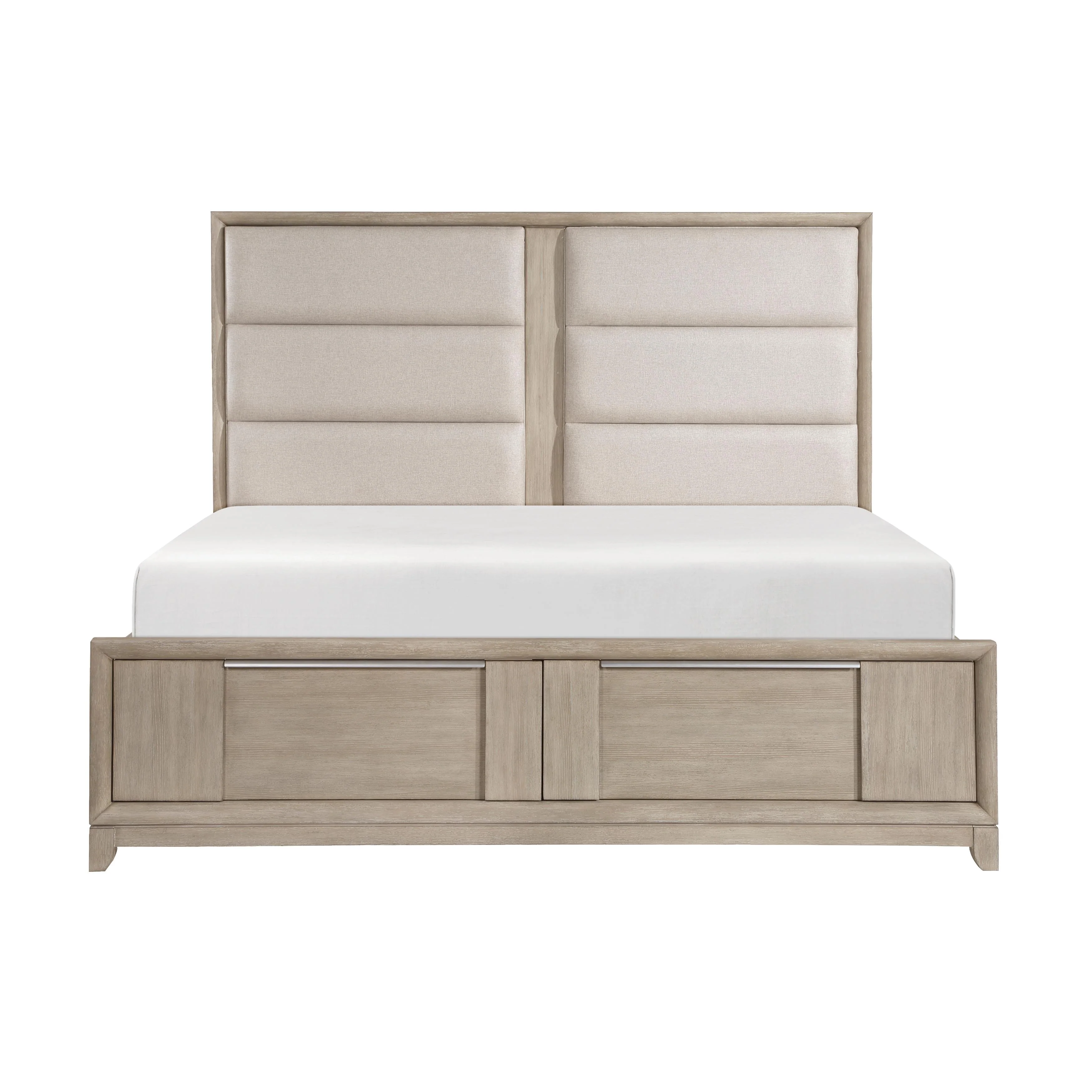 Homelegance McKewen 1820N-1* Queen Platform Bed with Footboard Storage - Image 1