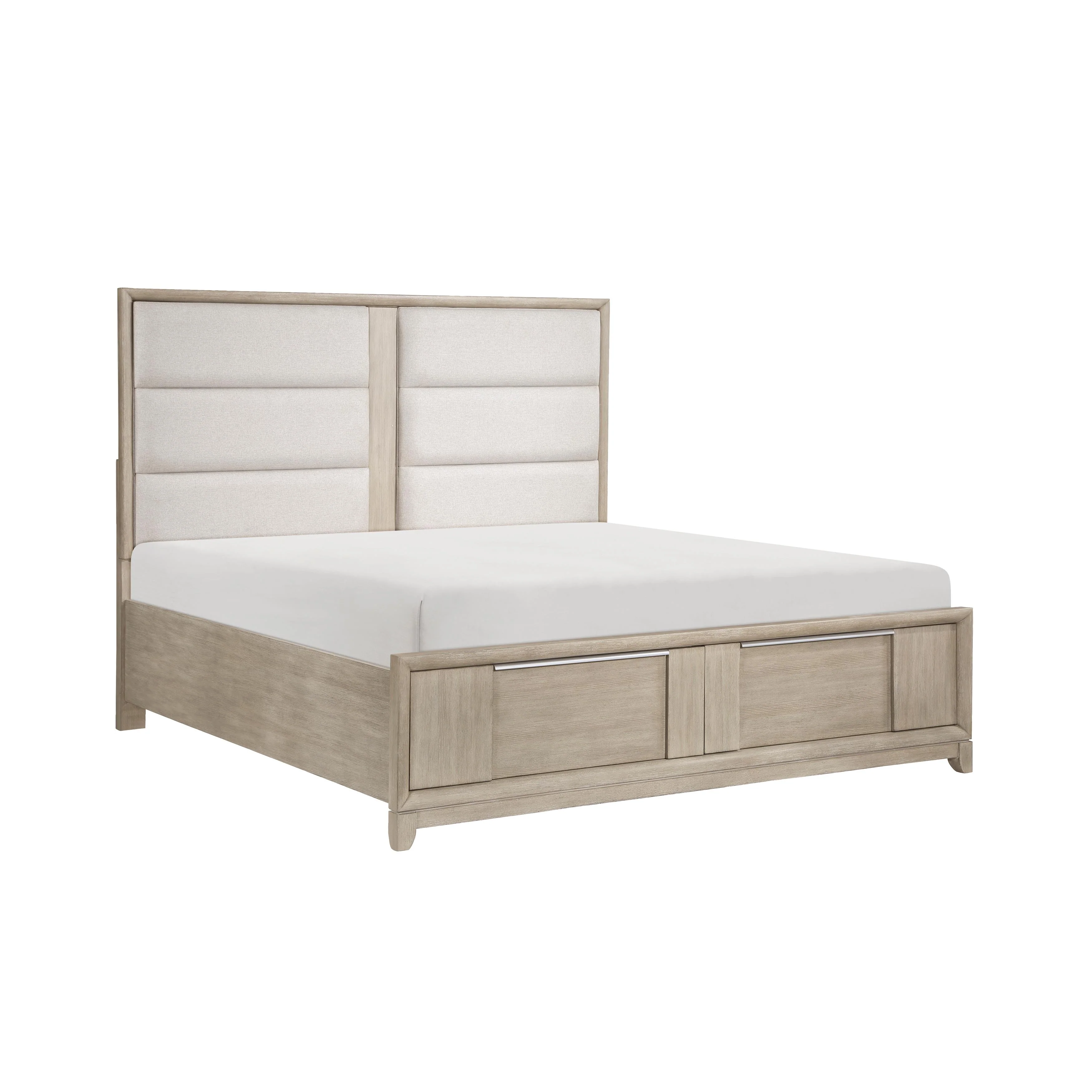 Homelegance McKewen 1820N-1* Queen Platform Bed with Footboard Storage - Image 2