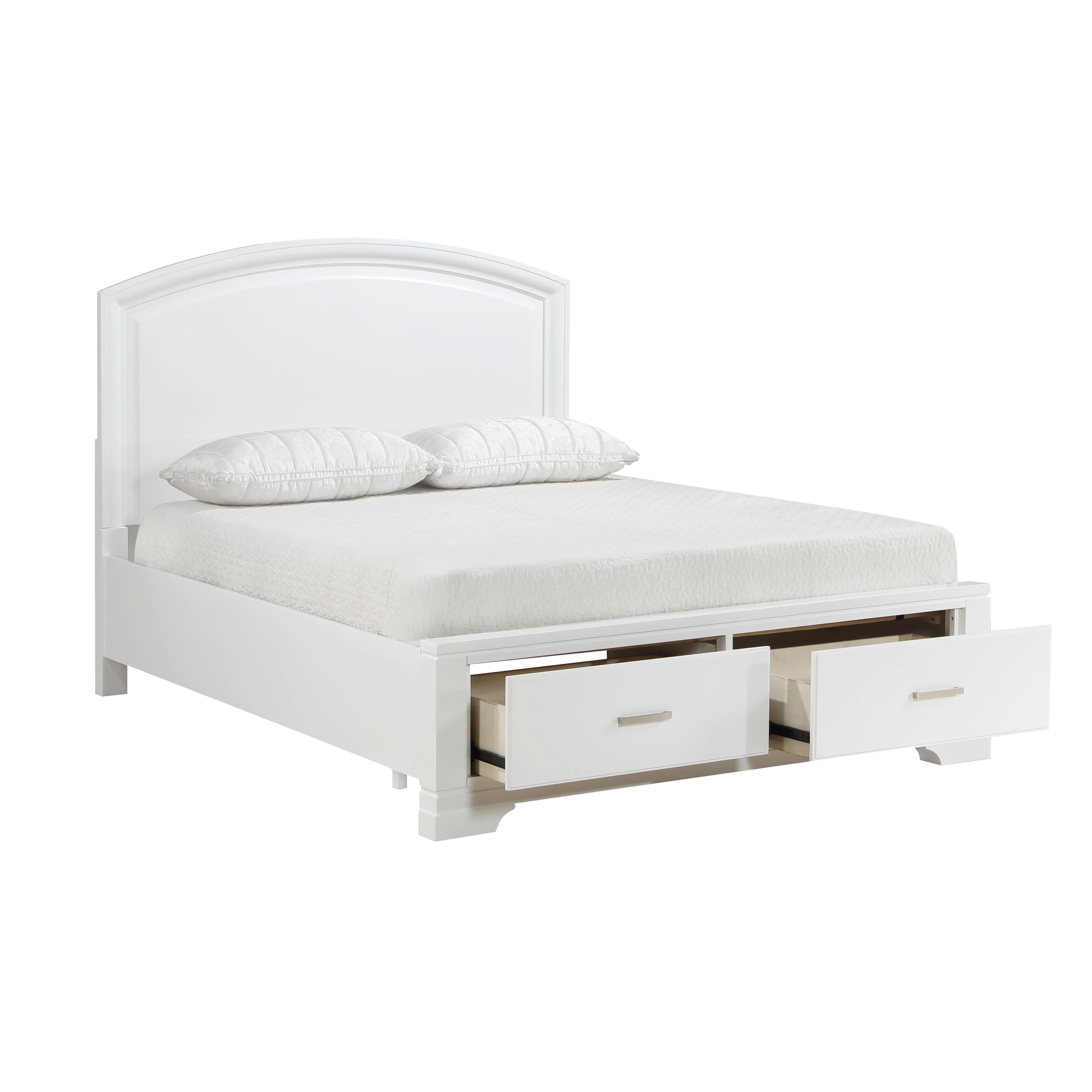 Homelegance Hudson 1520WHK-1CK* California King Platform Bed with Footboard Storage - Image 3