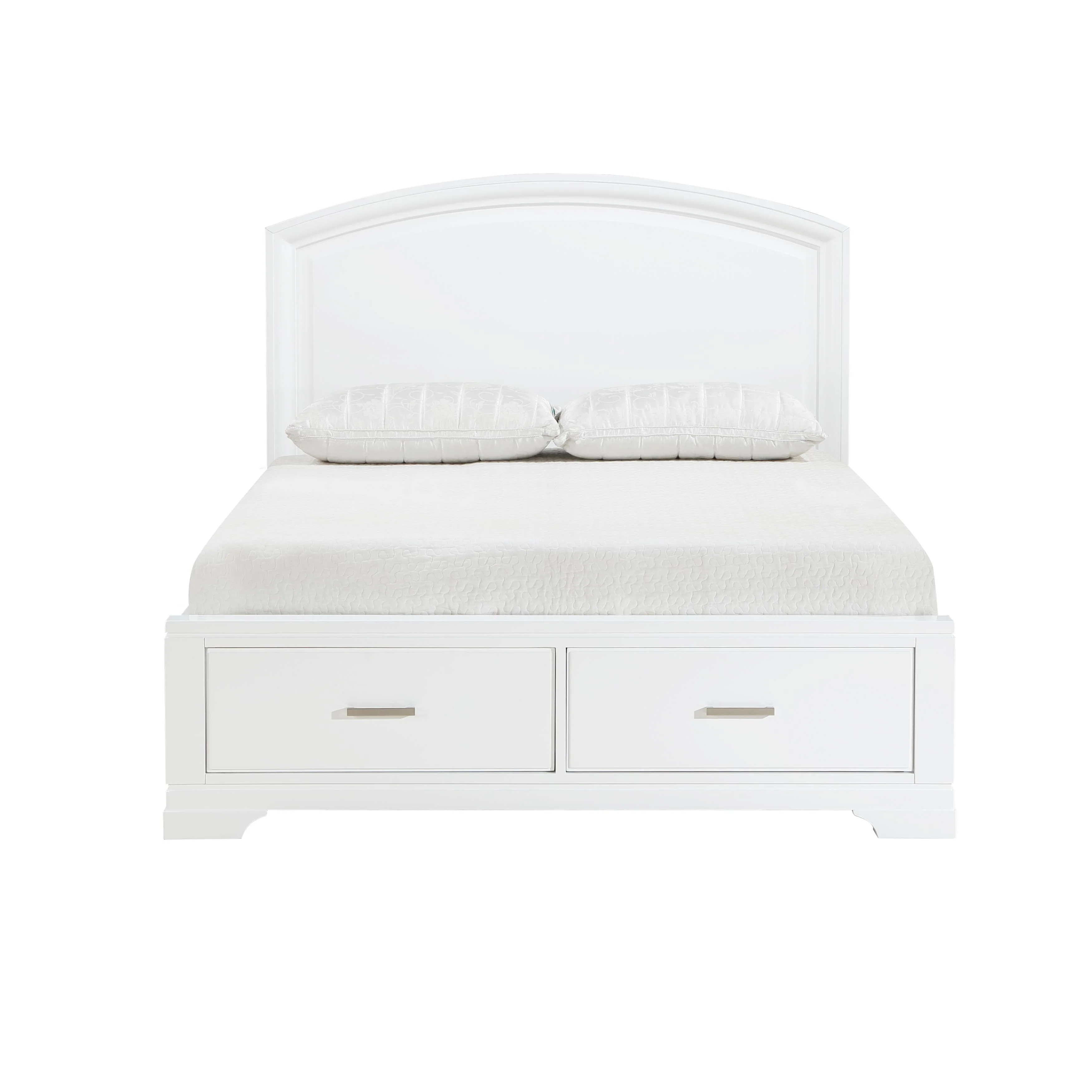 Homelegance Hudson 1520WHF-1* Full Platform Bed with Footboard Storage - Image 1