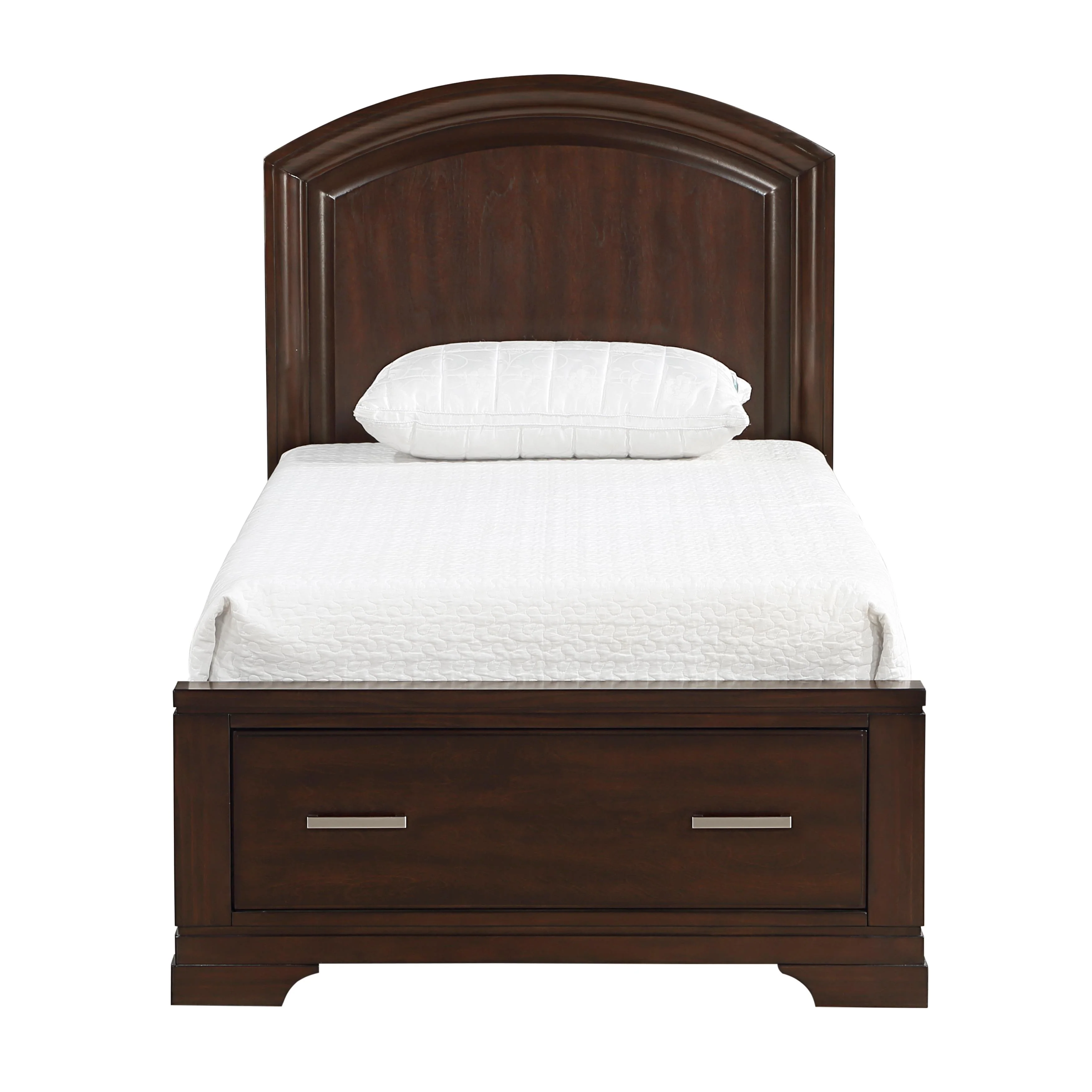 Homelegance Hudson 1520CHT-1* Twin Platform Bed with Footboard Storage - Image 1