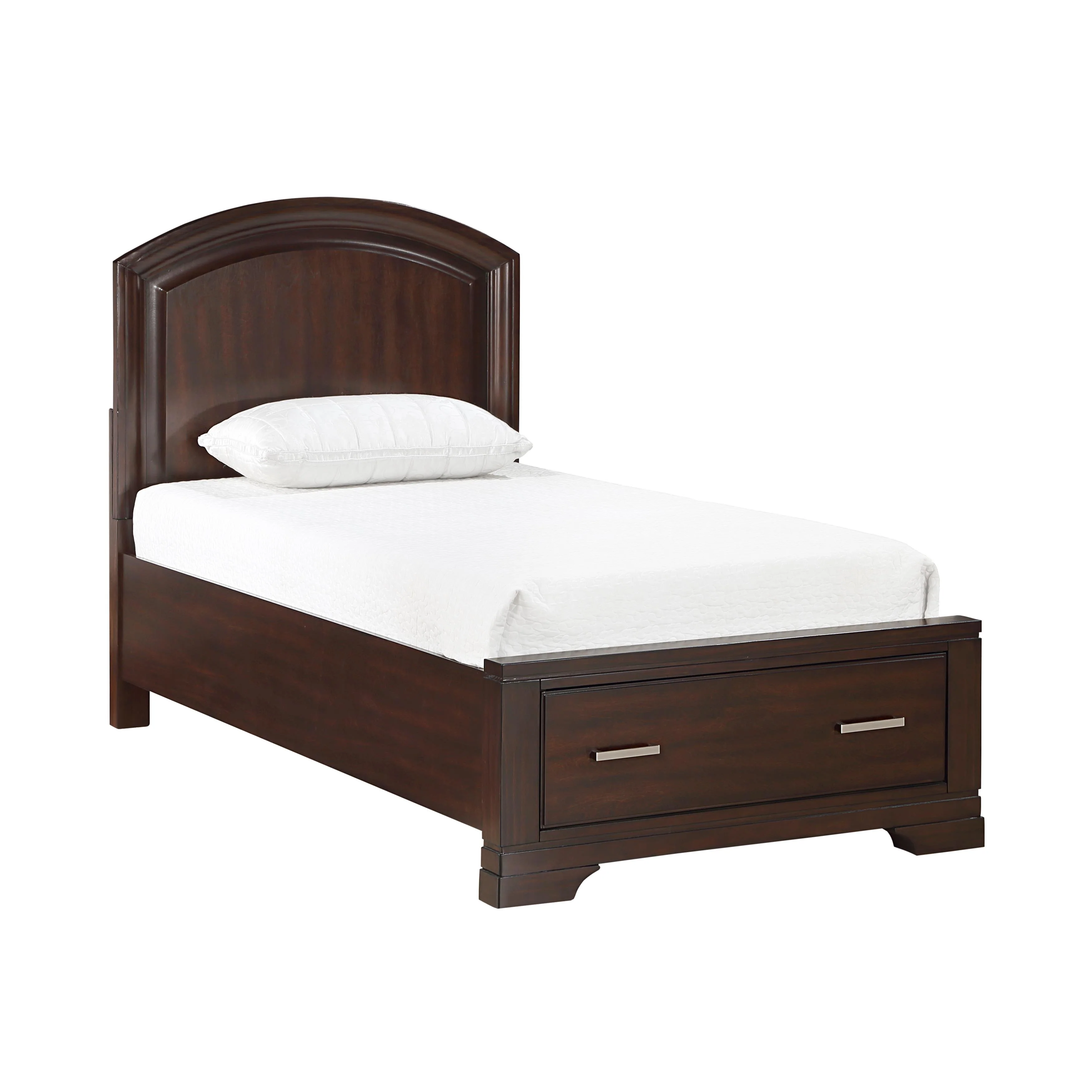 Homelegance Hudson 1520CHT-1* Twin Platform Bed with Footboard Storage - Image 2
