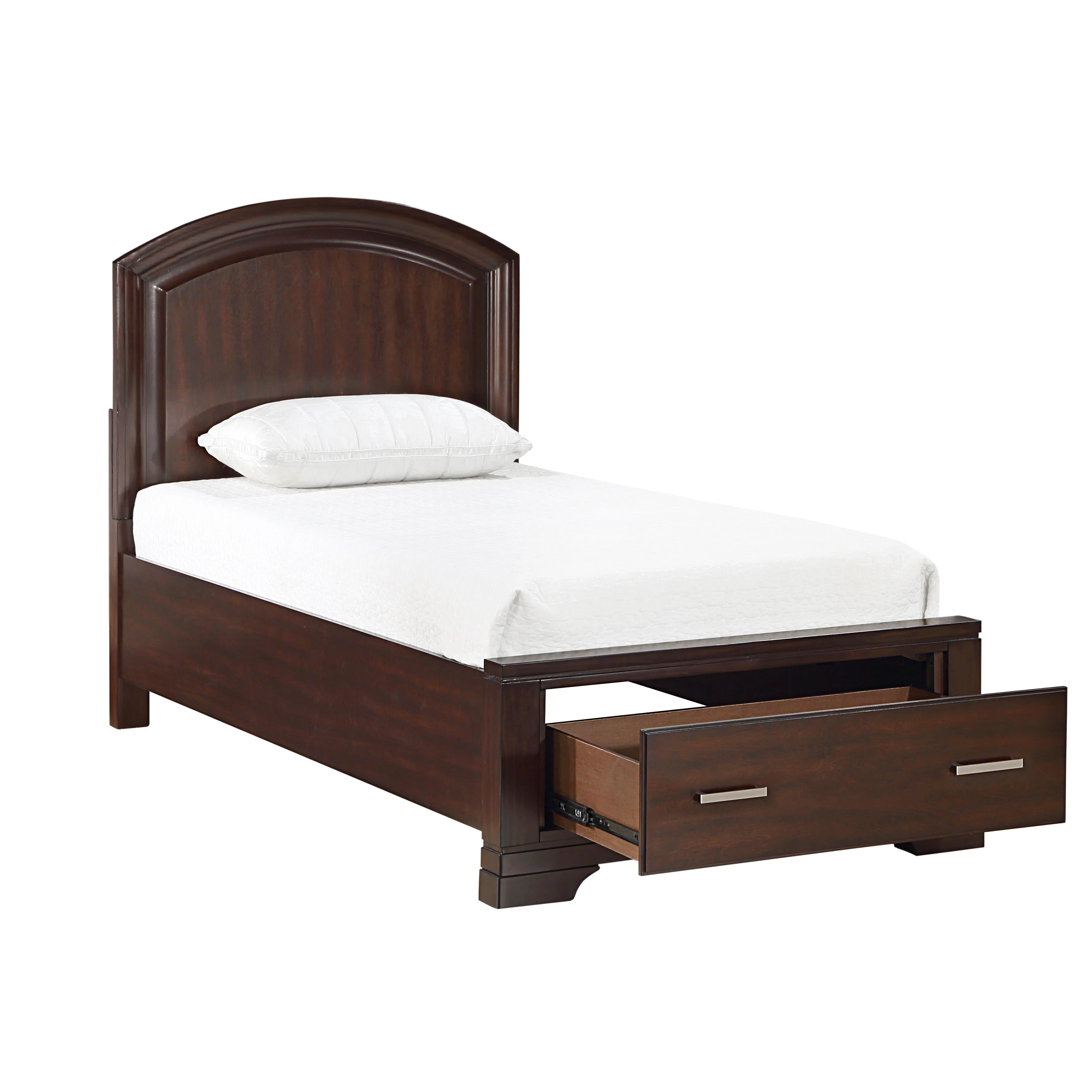 Homelegance Hudson 1520CHT-1* Twin Platform Bed with Footboard Storage - Image 3