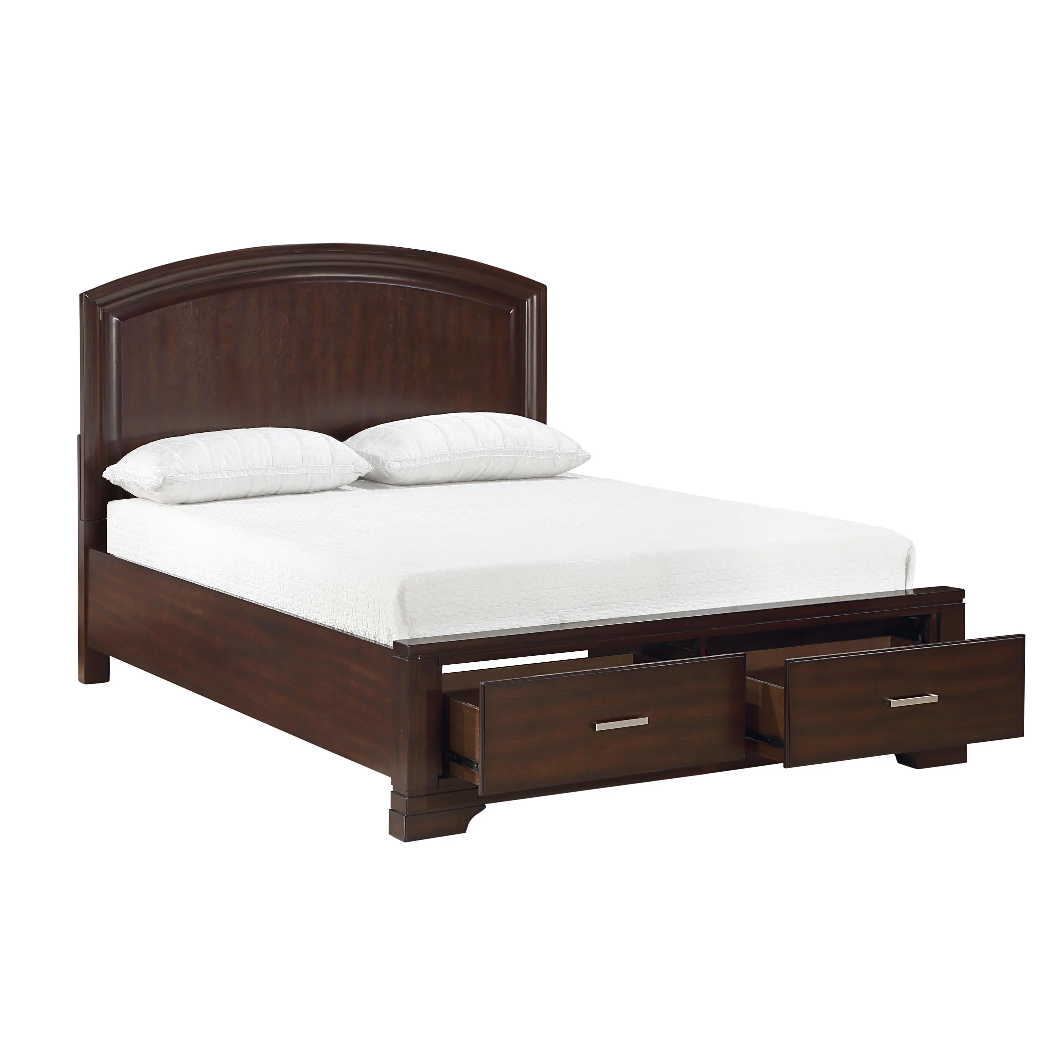 Homelegance Hudson 1520CH-1* Queen Platform Bed with Footboard Storage - Image 3