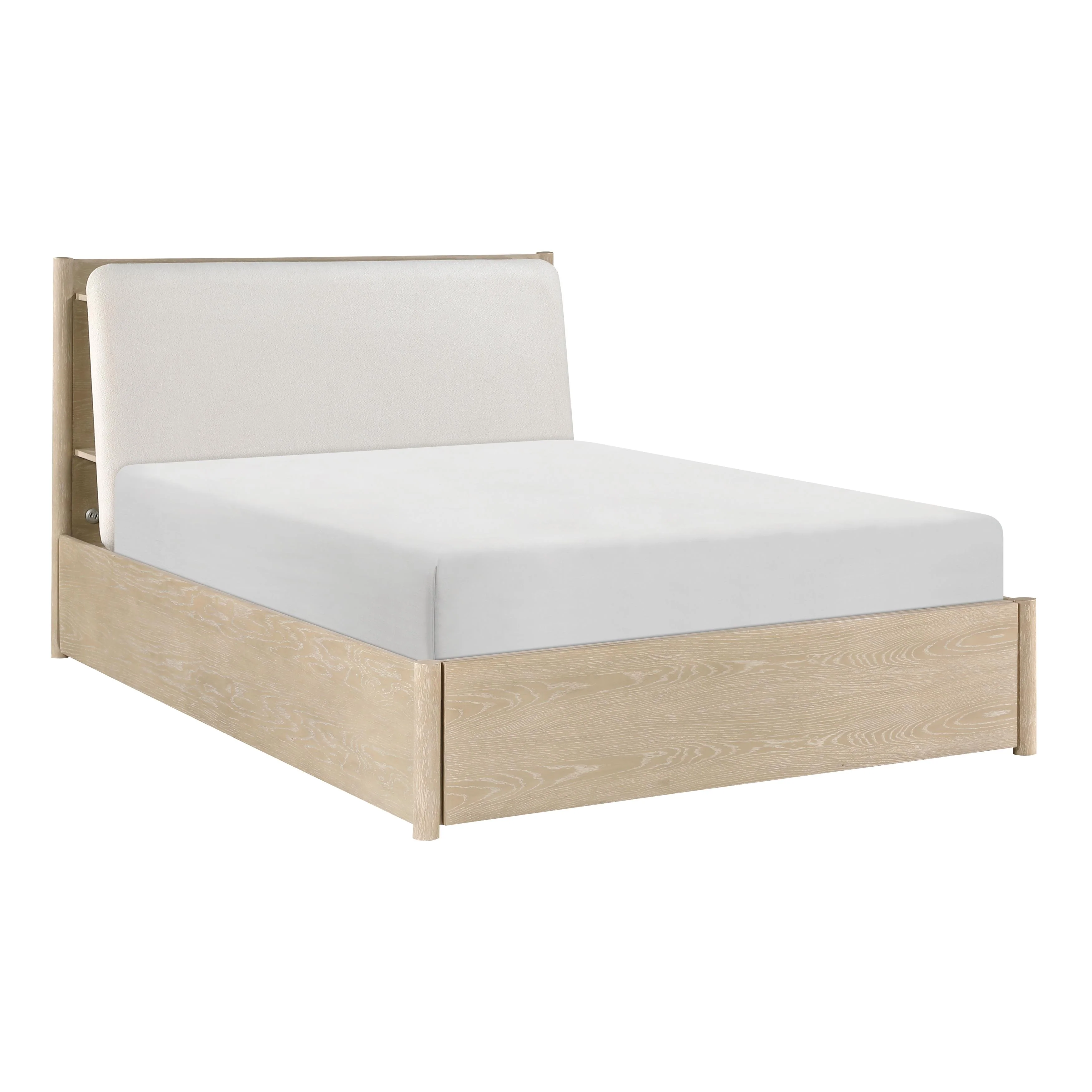 Homelegance Matteo 1313N-1* Queen Platform Bed with Footboard Storage - Image 3