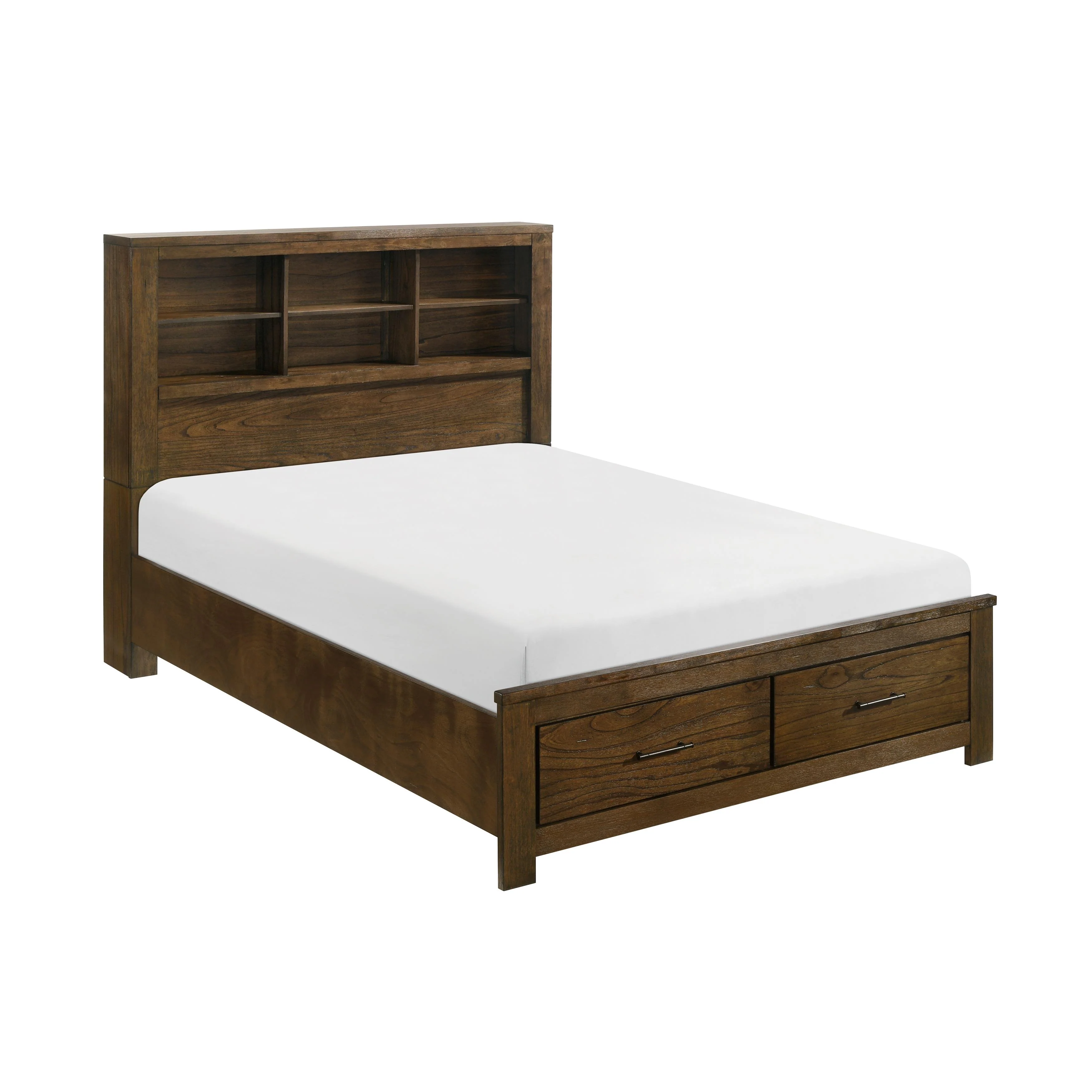 Homelegance Sullivan 1592F-1* Full Platform Bed with Footboard Storage - Image 3