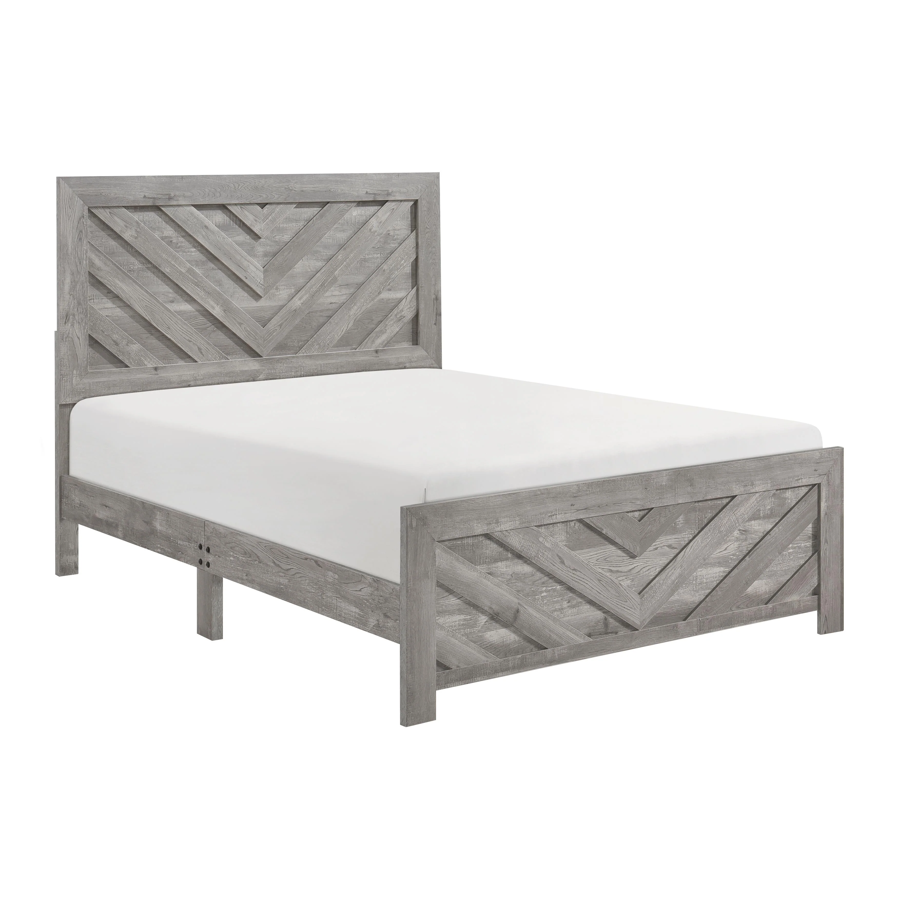 Homelegance Corbin 1534NPGYF-1 Full Bed - Image 3