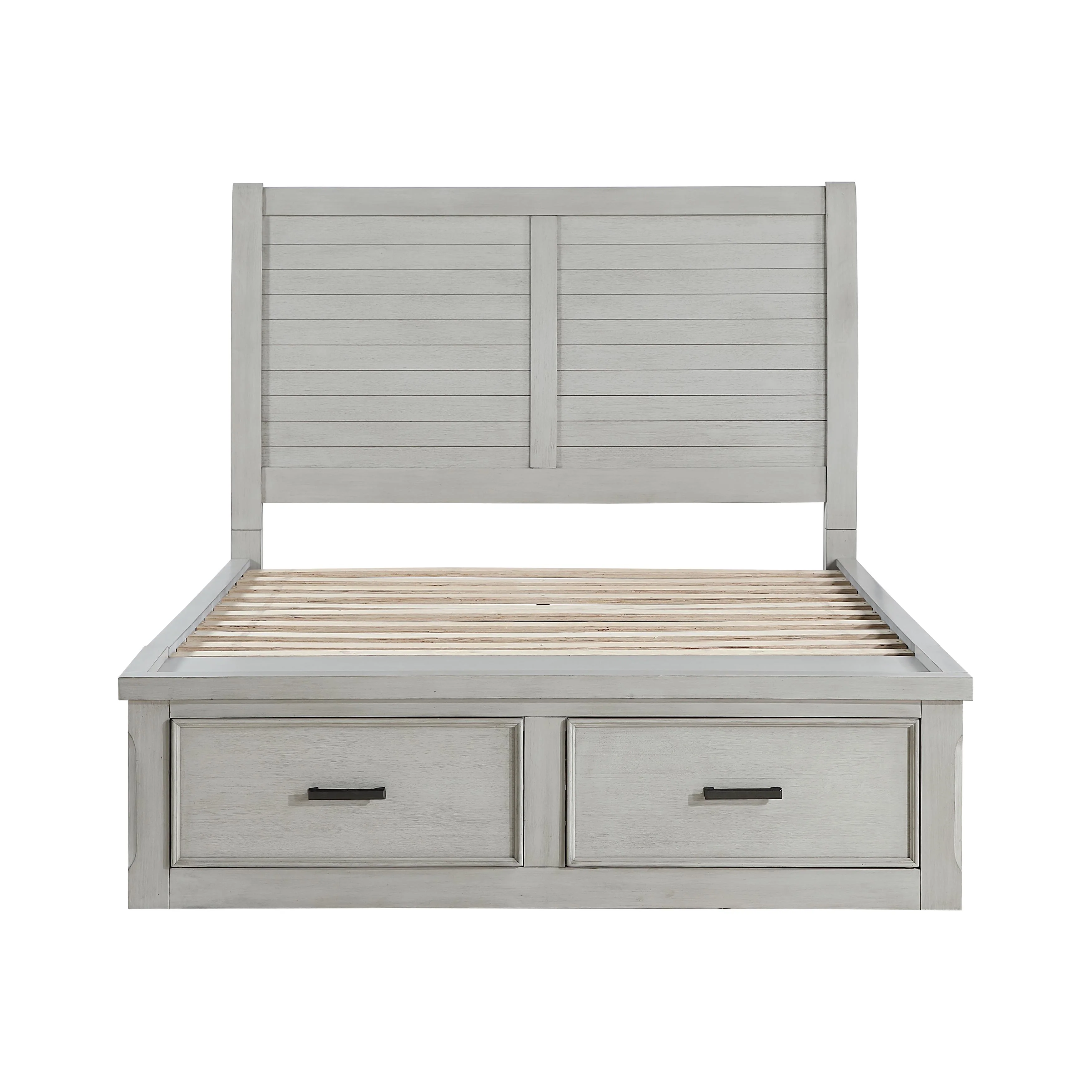 Homelegance Willowbrook 1337K-1EK* Eastern King Platform Bed with Storage Footboard and Side Rails - Image 2