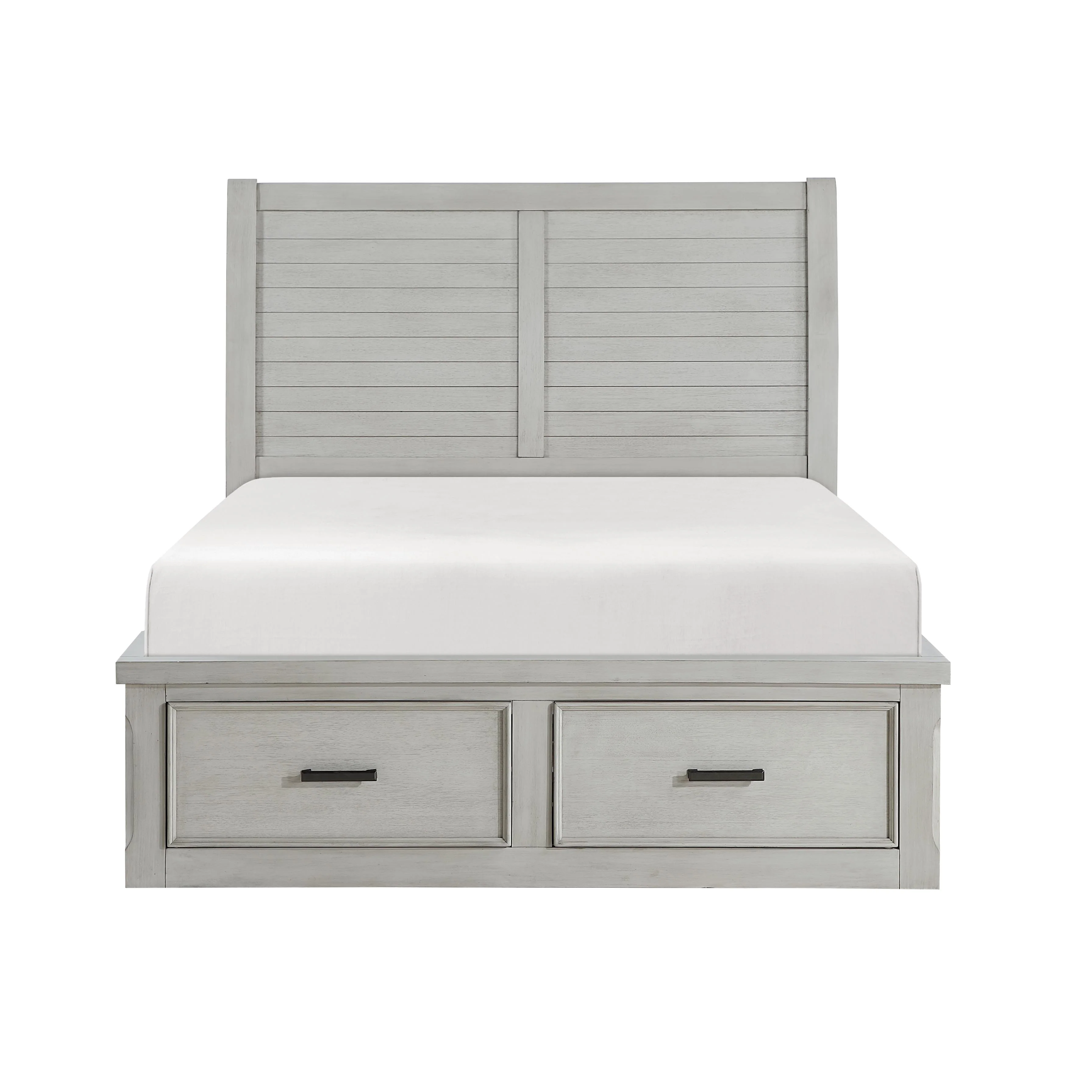 Homelegance Willowbrook 1337-1* Queen Platform Bed with Storage Footboard and Side Rails - Image 1
