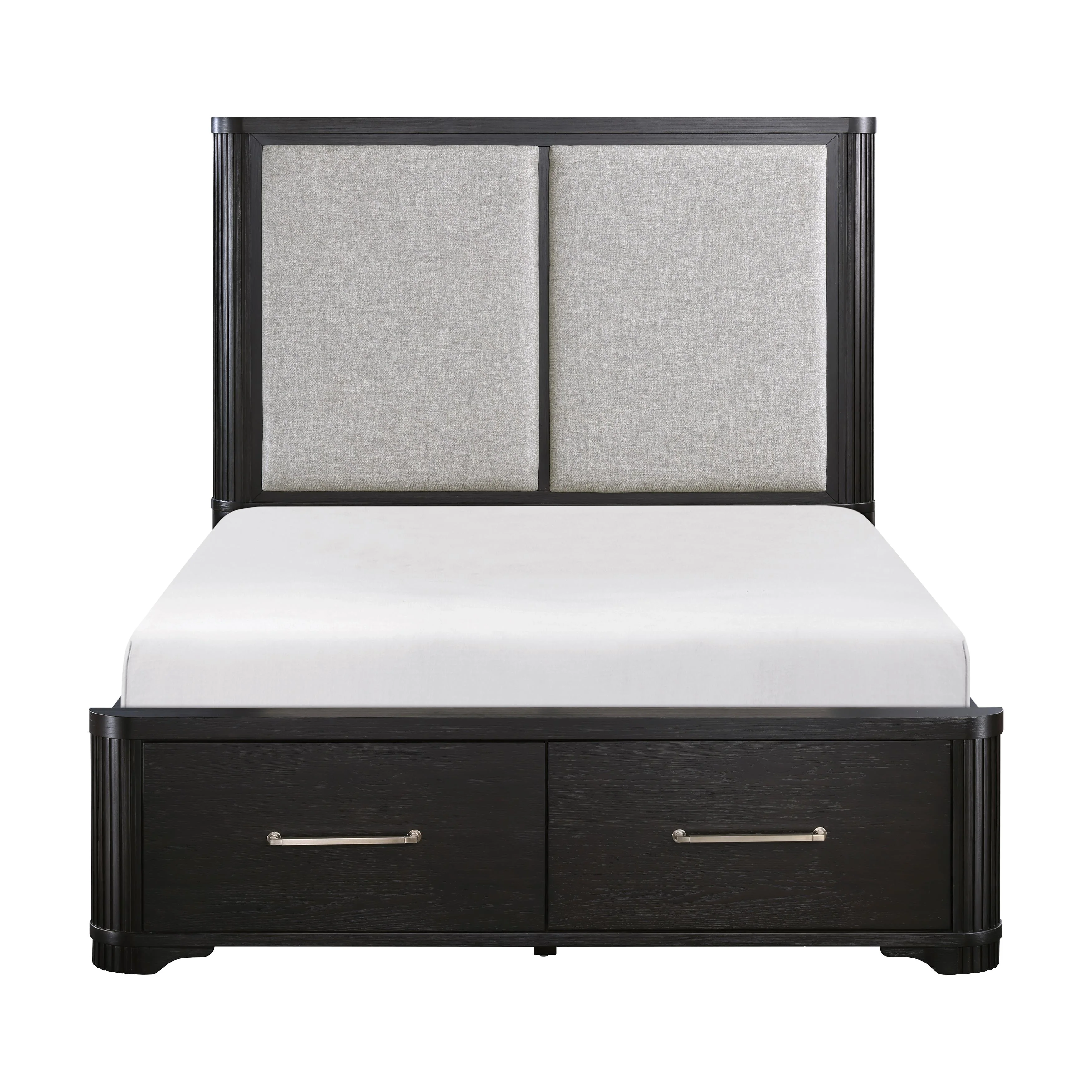 Homelegance Gilbert 1381K-1EK* Eastern King Platform Bed with Footboard Storage - Image 1