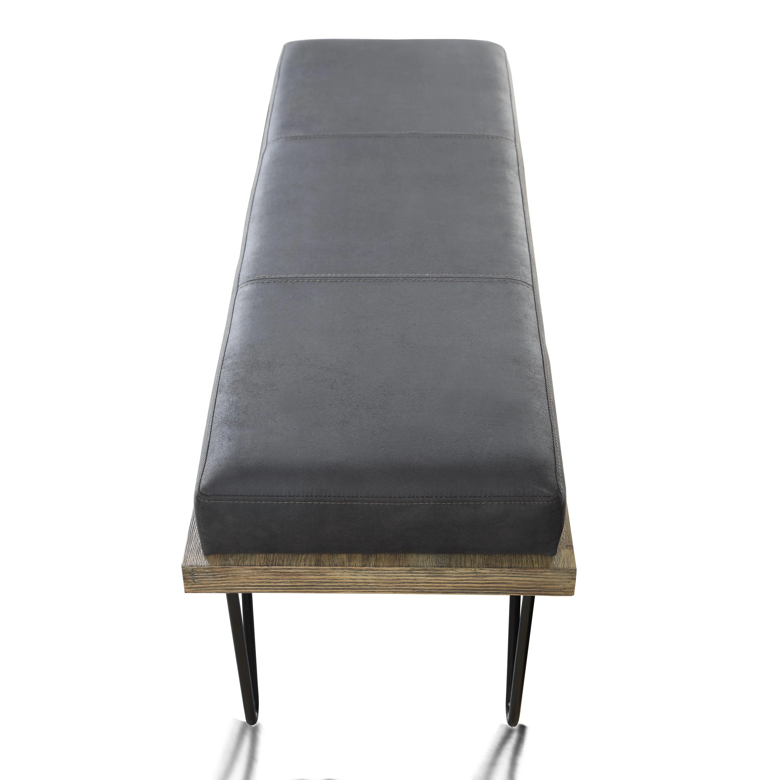 Homelegance Metallo 4526 Storage Ottoman, Fabric - Image 3