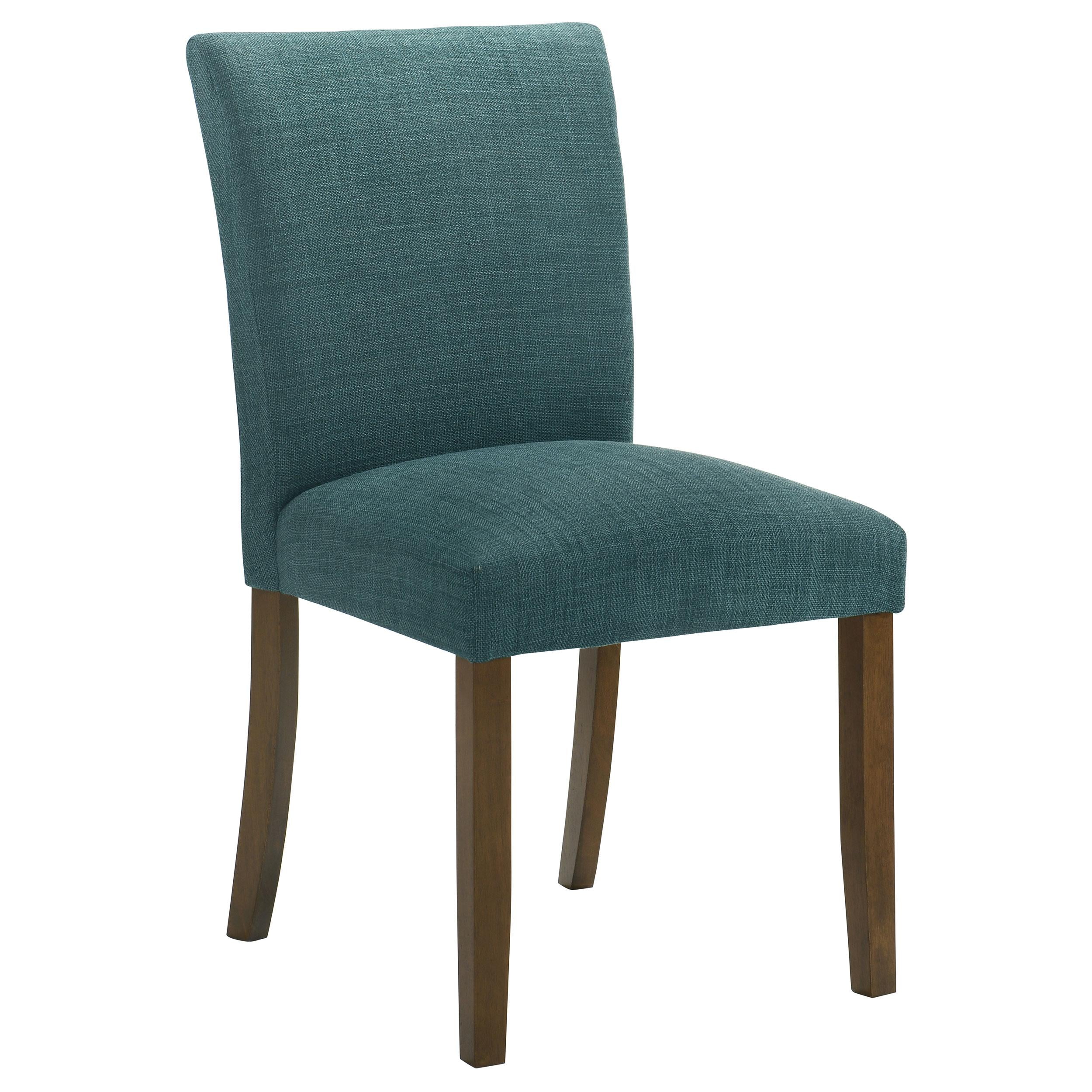 Coaster Furniture Cantley 106377 pholstered Dining Side Chair – Teal Blue