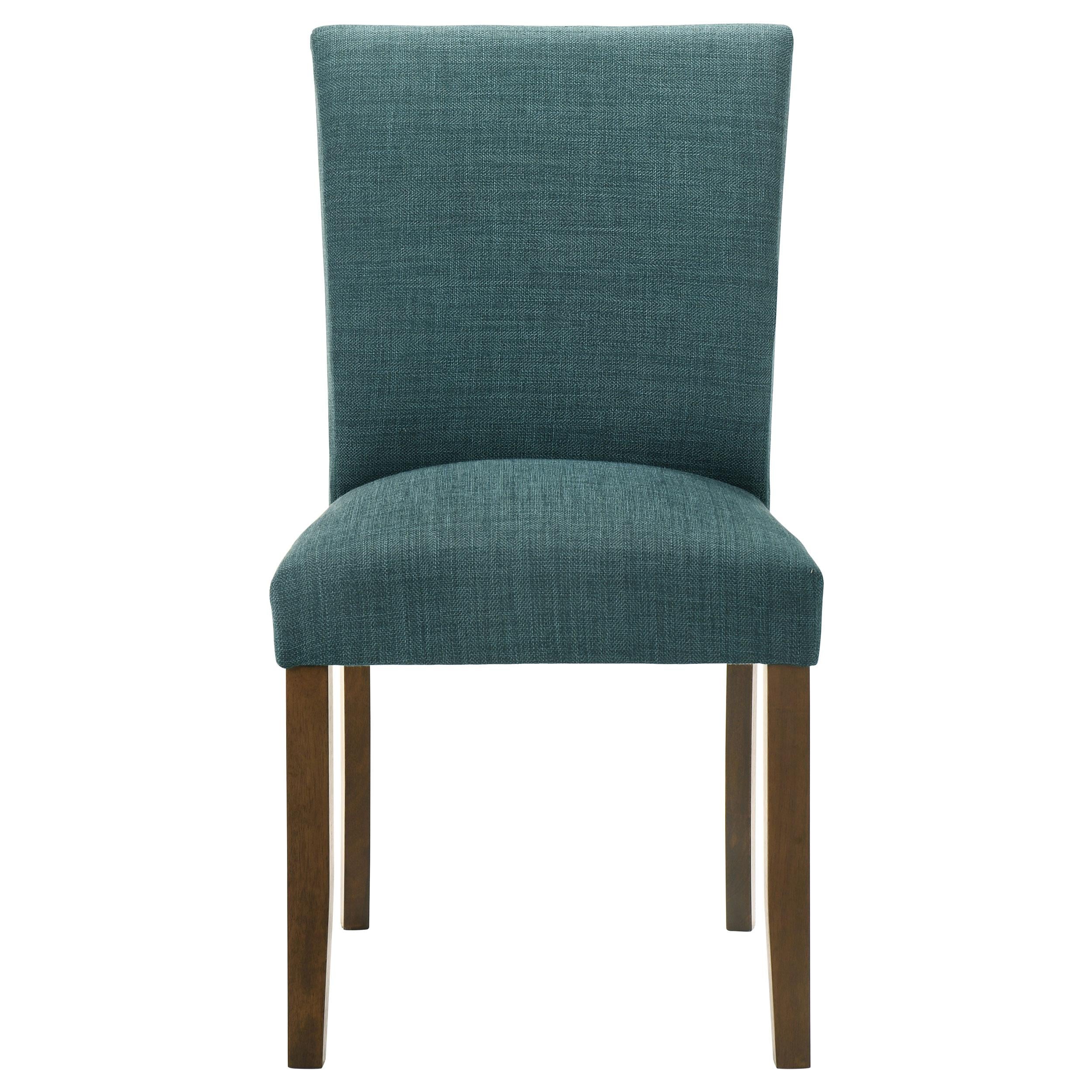 Coaster Furniture Cantley 106377 pholstered Dining Side Chair - Teal Blue - Image 3