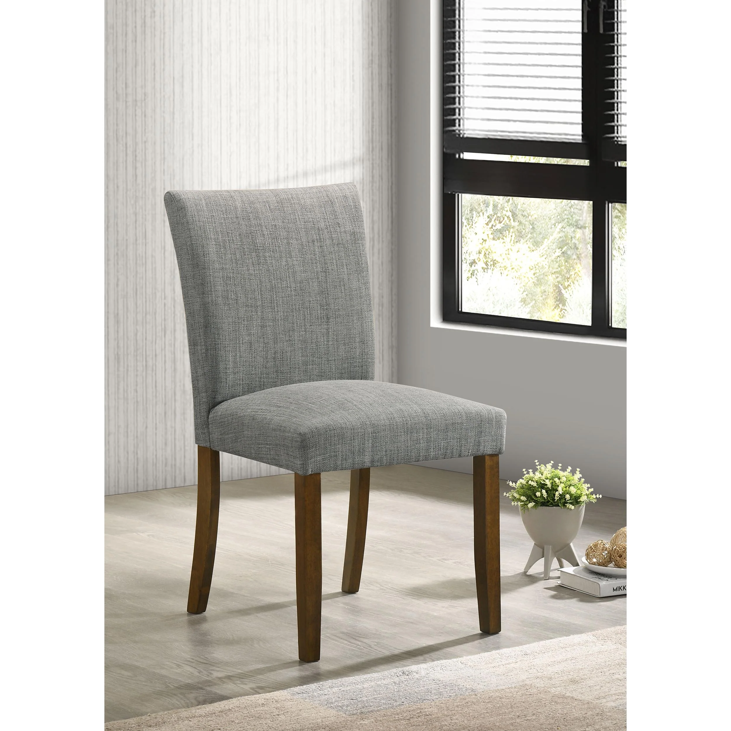 Coaster Furniture Cantley 106379 pholstered Dining Side Chair - Grey - Image 2