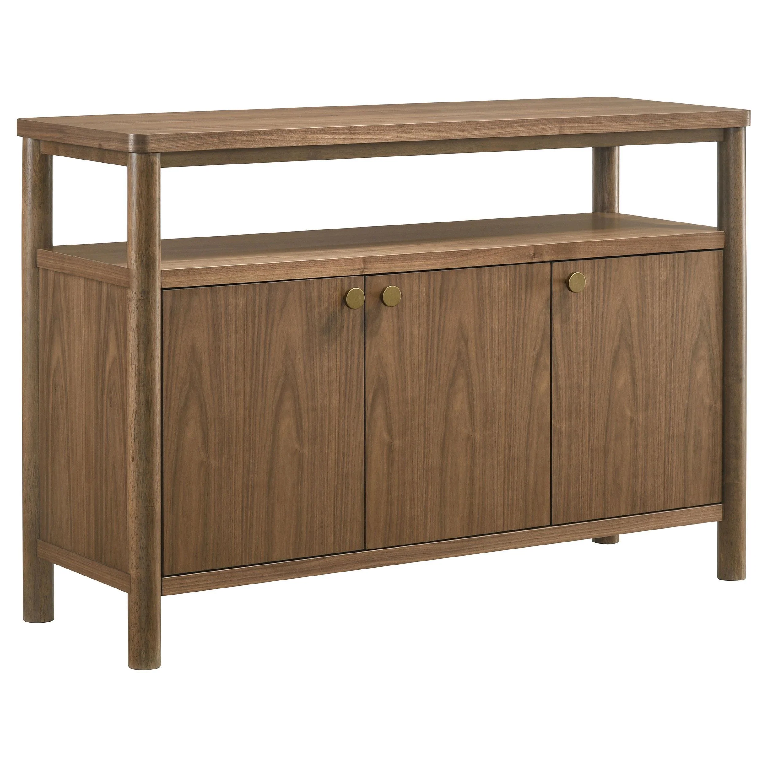 Coaster Furniture Crestmore 108575 52-inch Dining Cabinet Sideboard Buffet – Walnut