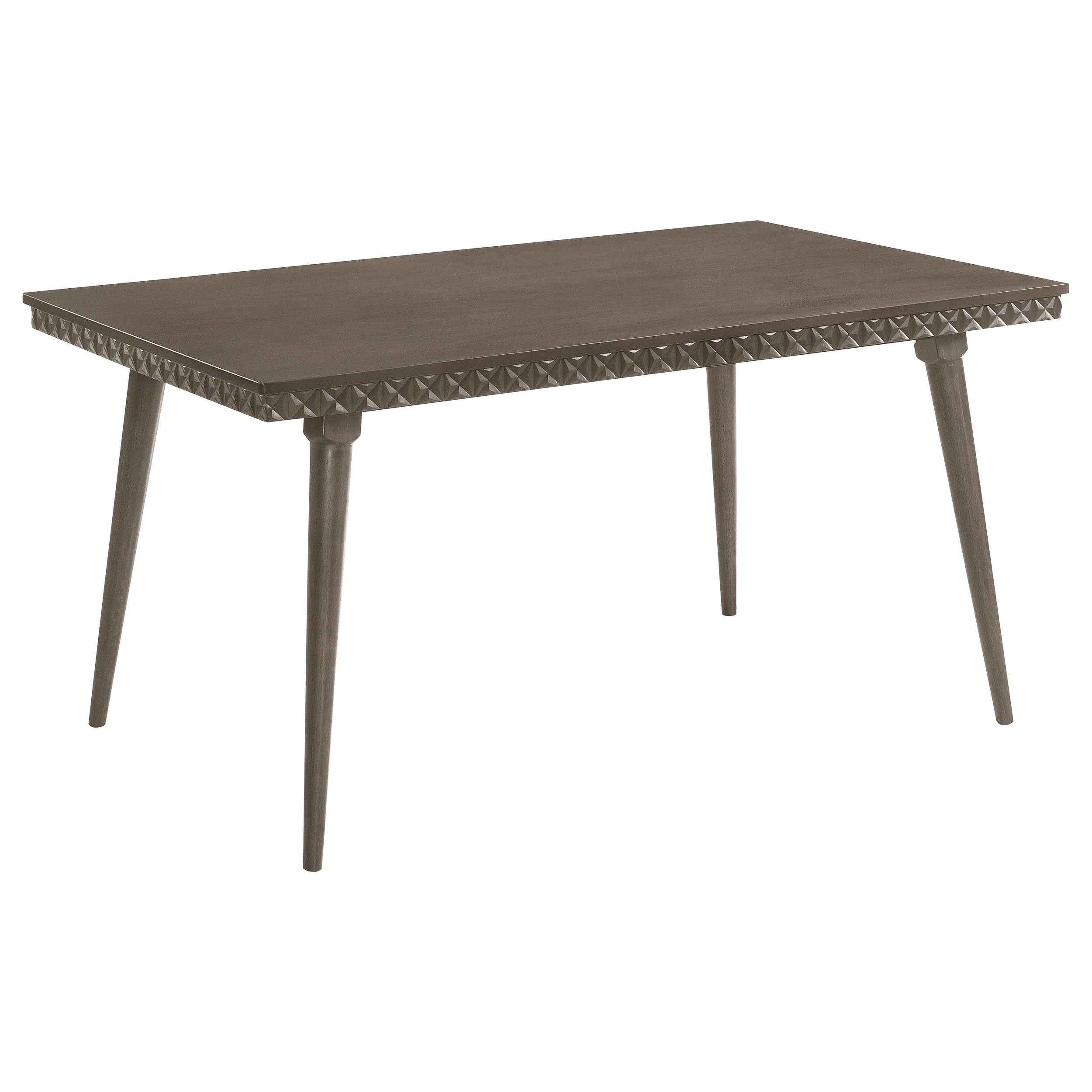 Coaster Furniture Onslow 108621 59-inch Rectangular Wood Dining Table - Dark Brown - Image 1