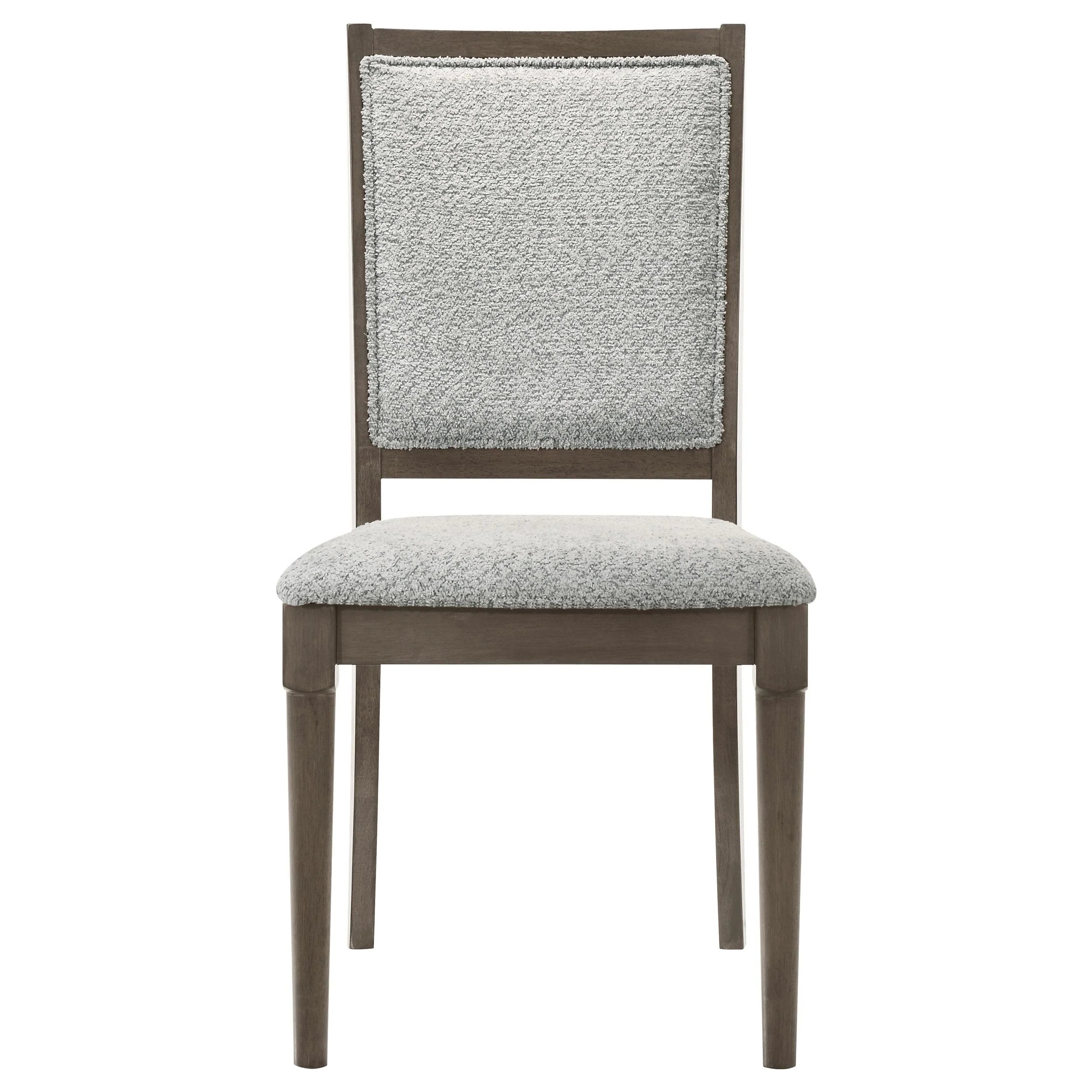 Coaster Furniture Onslow 108622 Upholstered Dining Side Chair - Dark Brown - Image 3