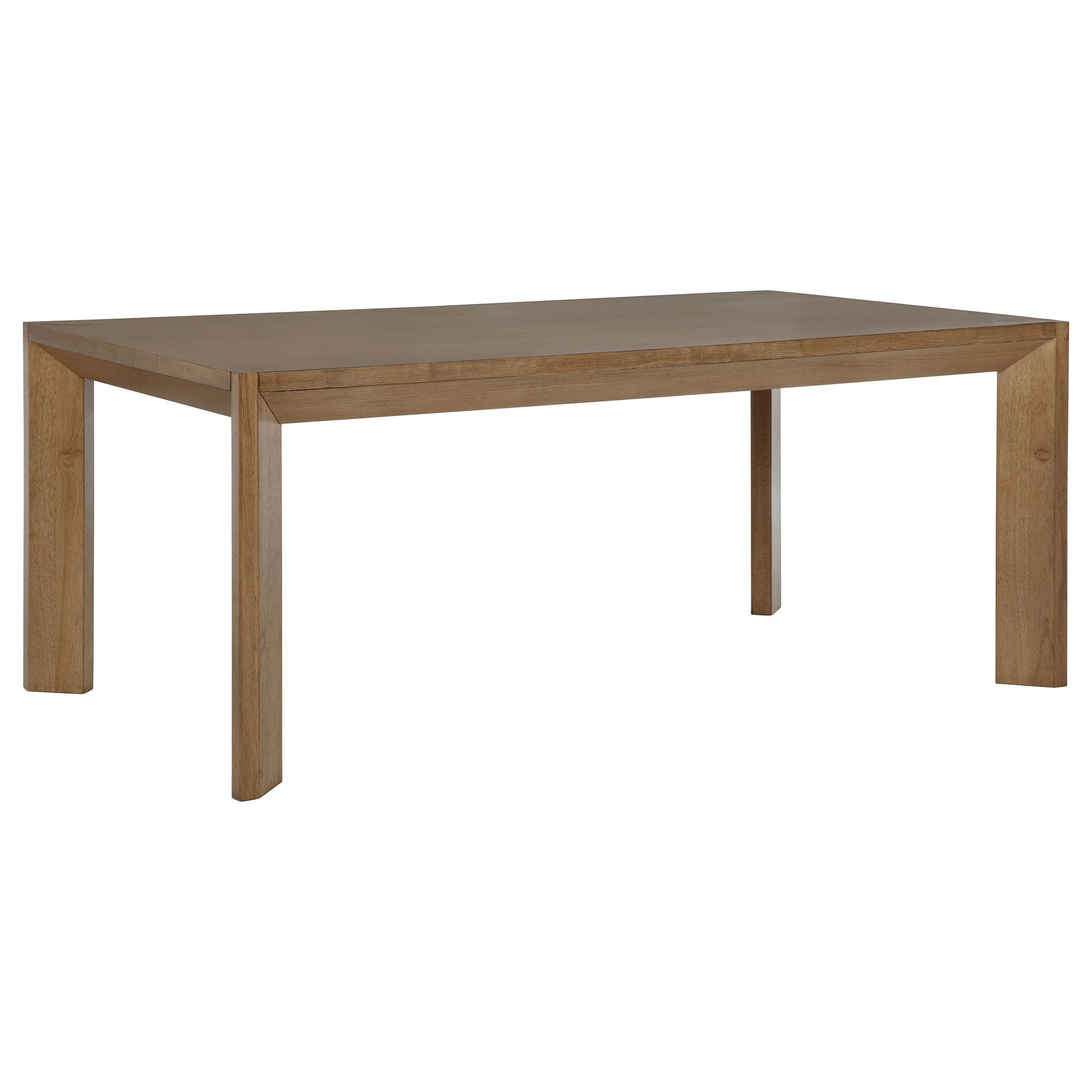 Coaster Furniture Bruner 109101 72-inch Rectangular Wood Dining Table - Natural Brown - Image 1