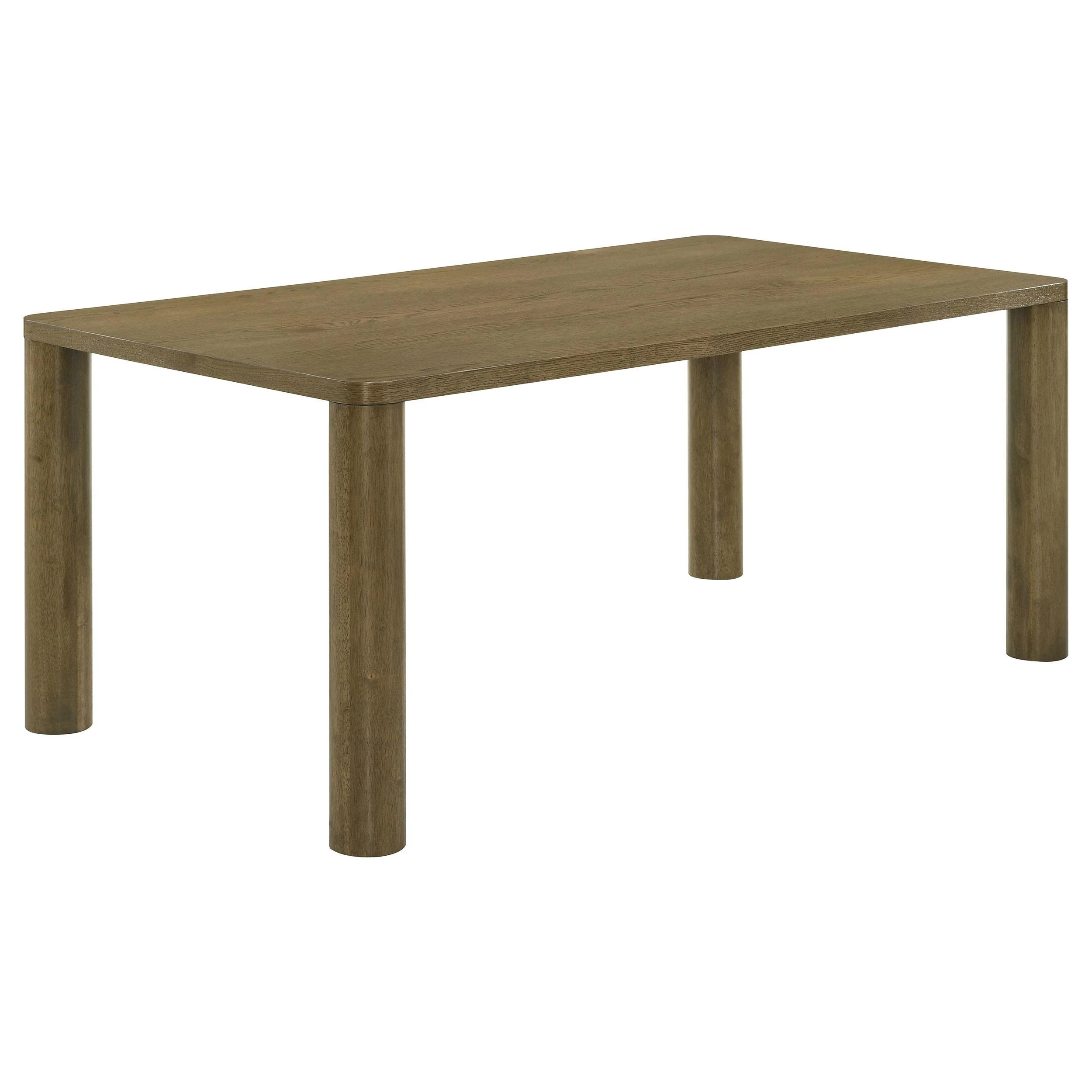 Coaster Furniture Castlewood 109351 71-inch Rectangular Wood Dining Table – Brown Oak