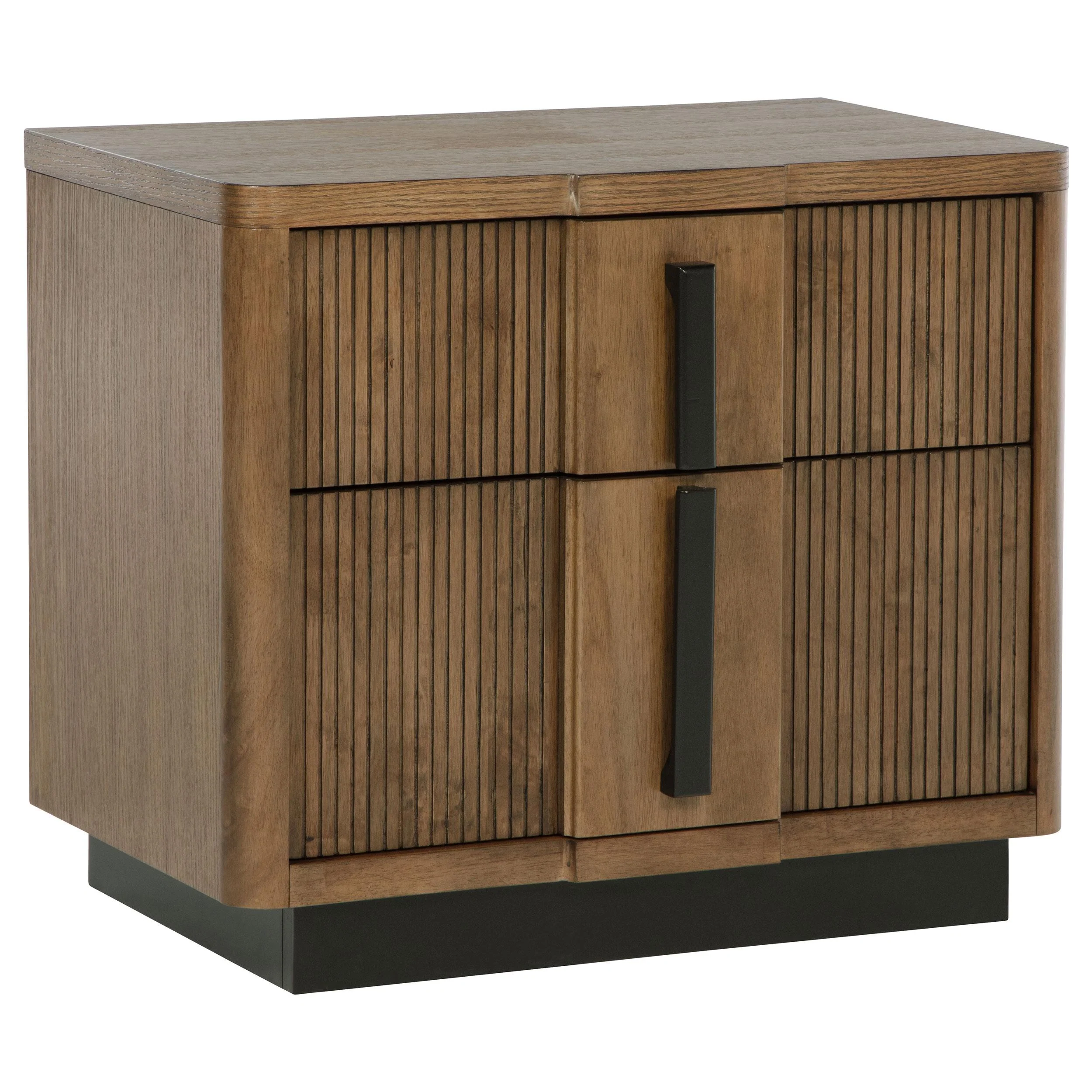 Coaster Furniture Terrace 224902 2-Drawer Nightstand Bedside Table - Ash Brown - Image 1