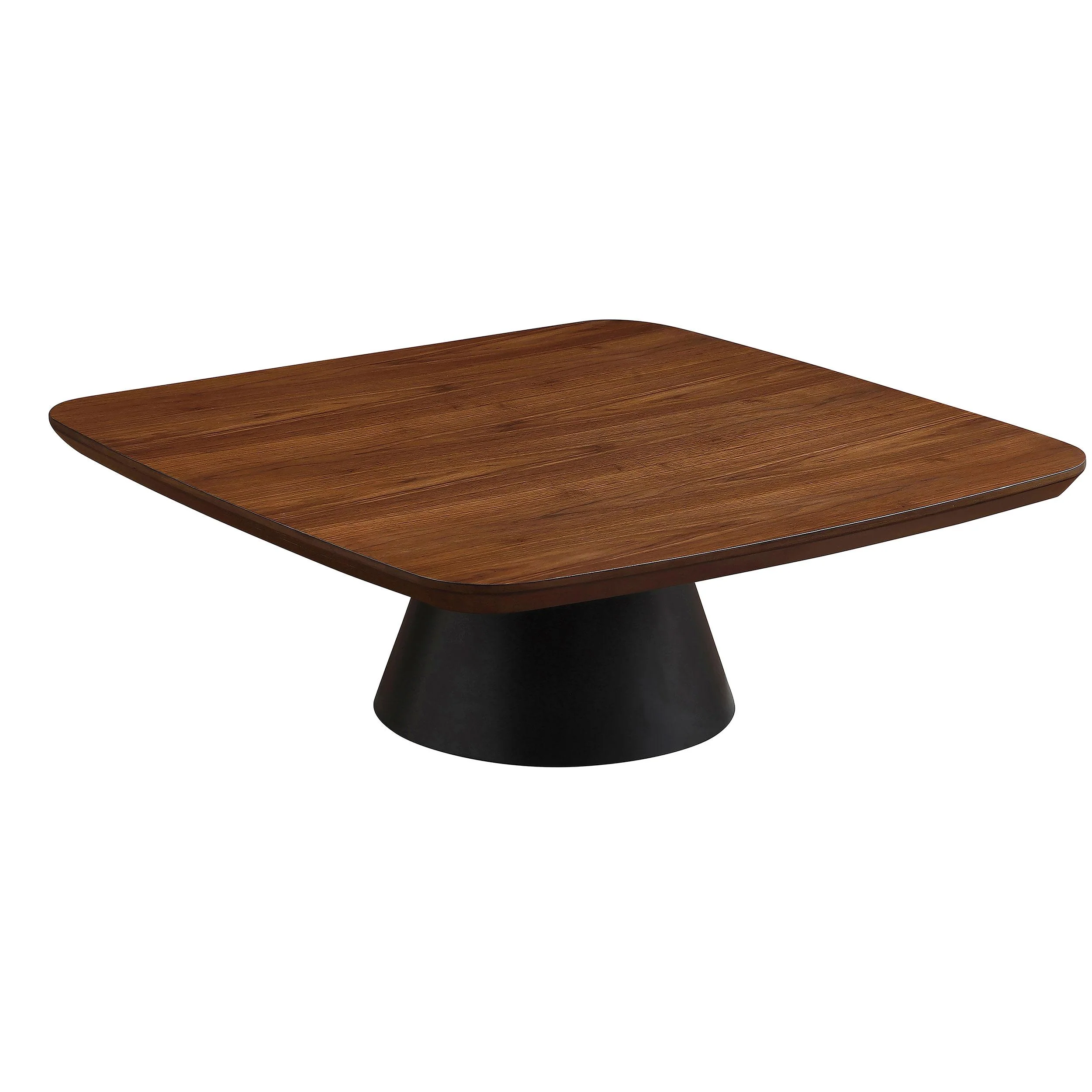 Coaster Furniture Eason 710010 2-piece Coffee Table - Set Walnut and Black - Image 3
