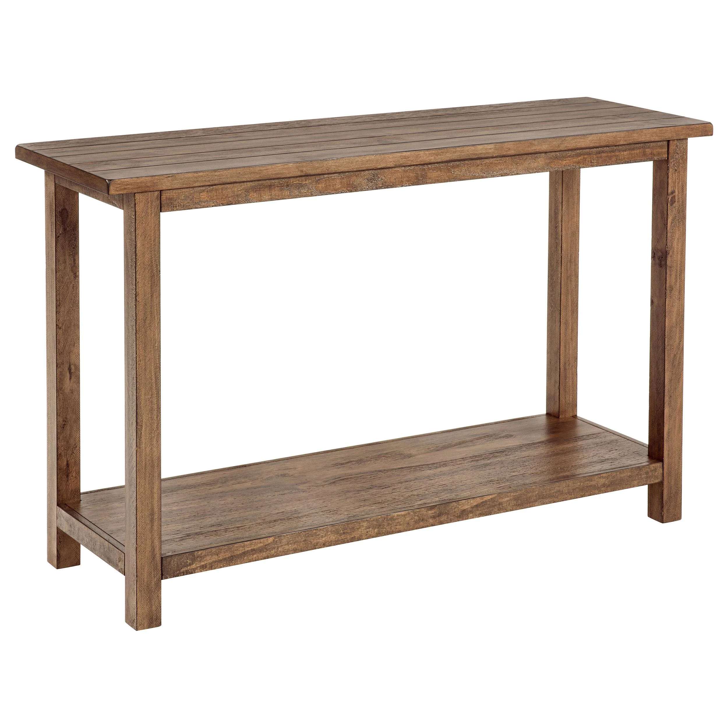 Coaster Furniture Payne 710549 Wood Entryway Sofa Console Table - Distressed Brown - Image 1