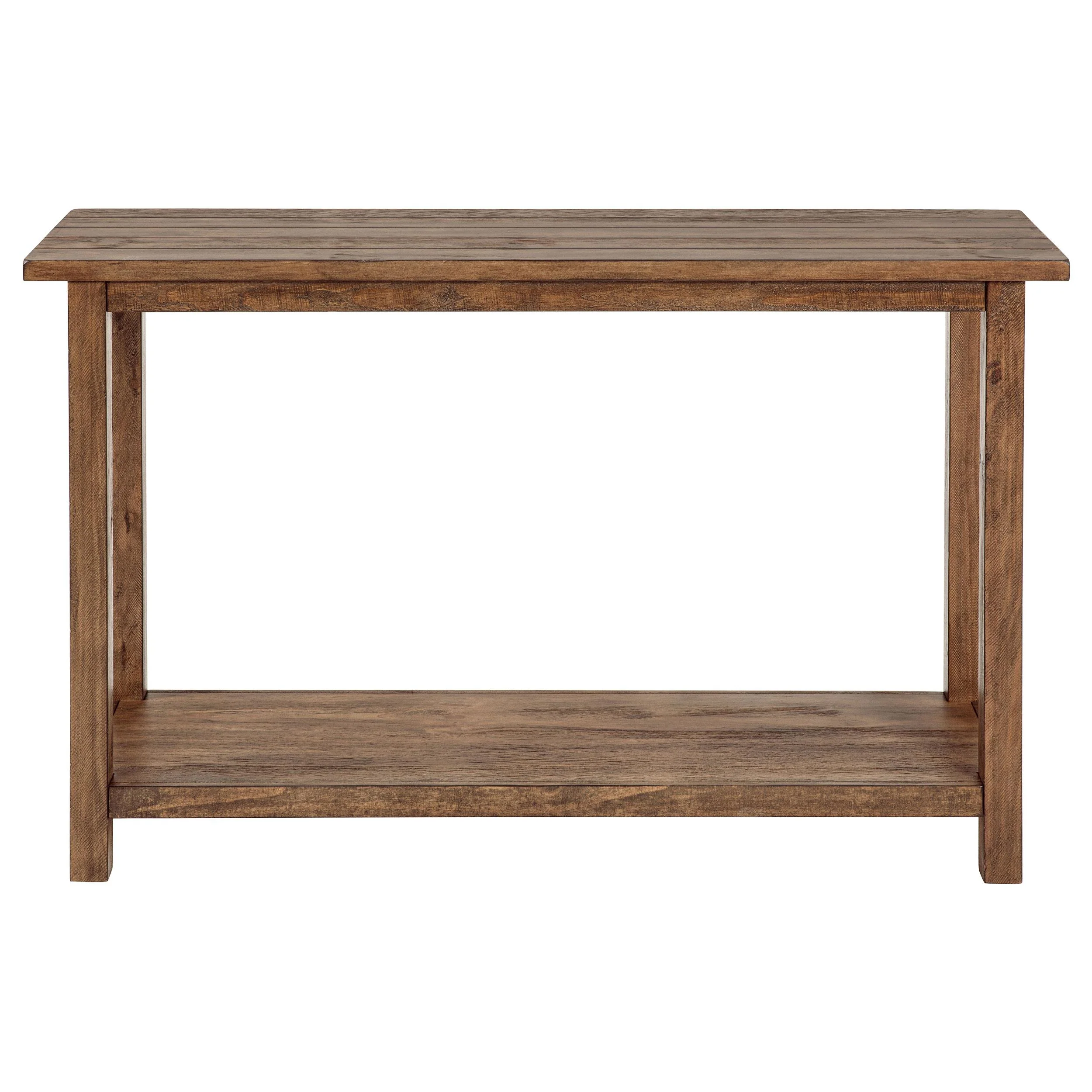Coaster Furniture Payne 710549 Wood Entryway Sofa Console Table - Distressed Brown - Image 2