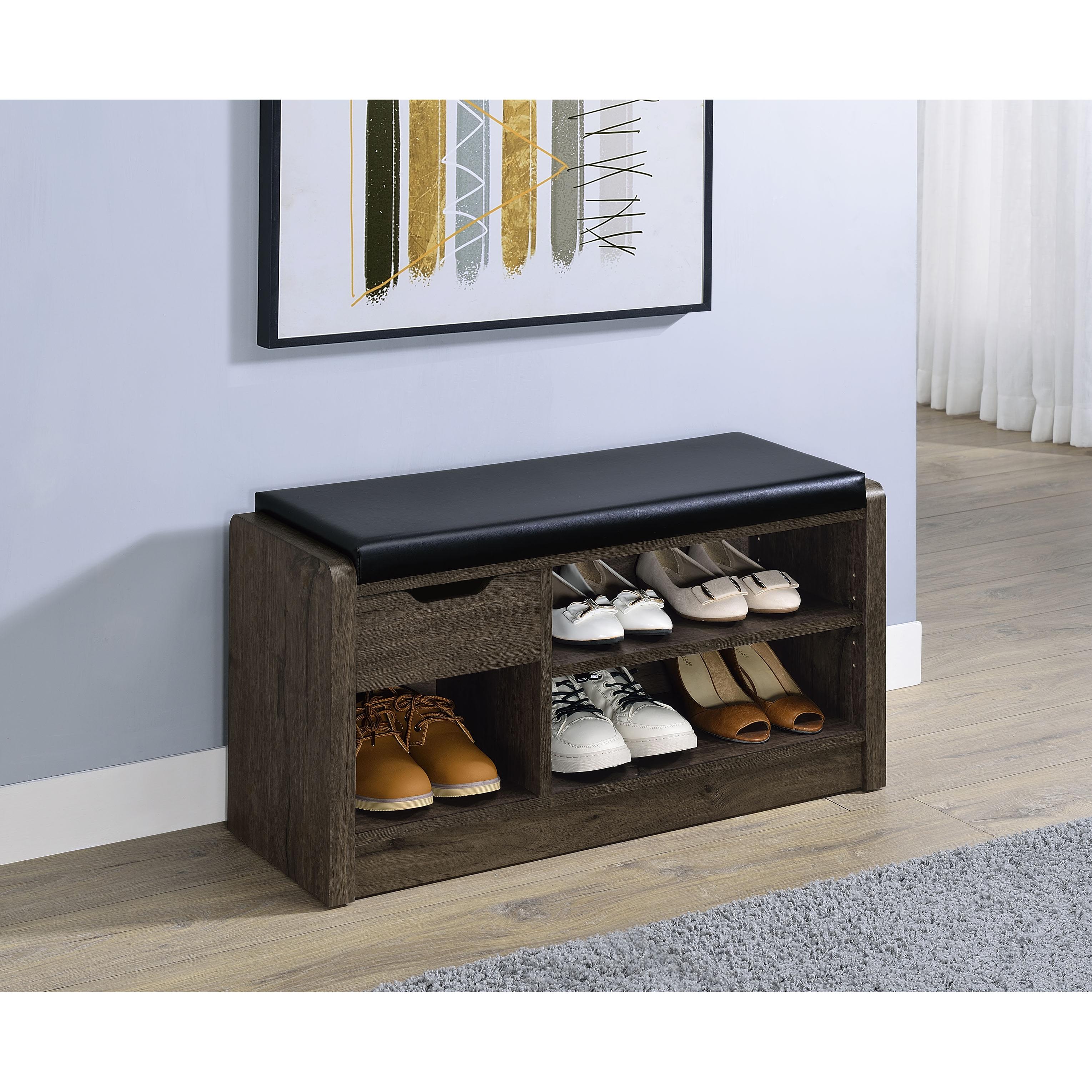 Coaster Furniture Arrington 910321 Storage Bench - Smoked Oak - Image 2
