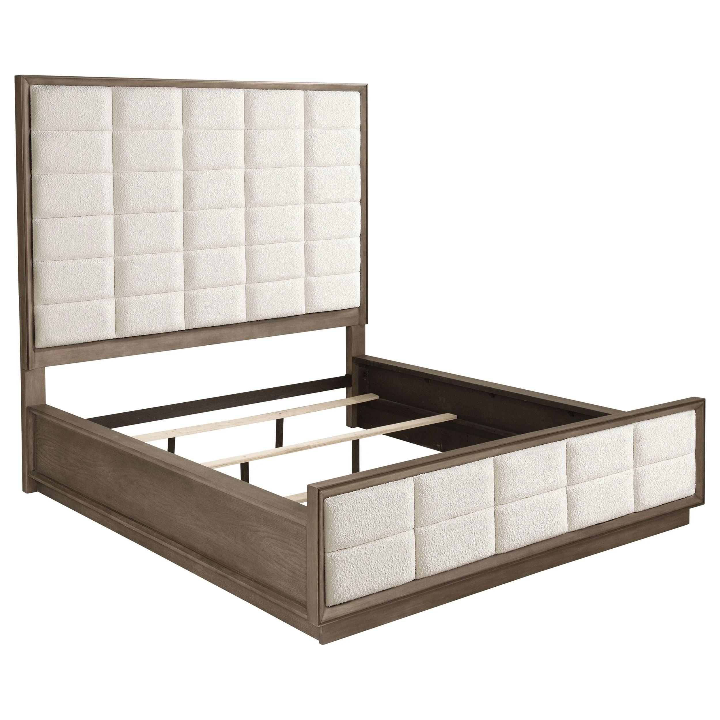 Coaster Furniture Durango 223271KW 80-inch California King Panel Bed - Taupe Oak - Image 1