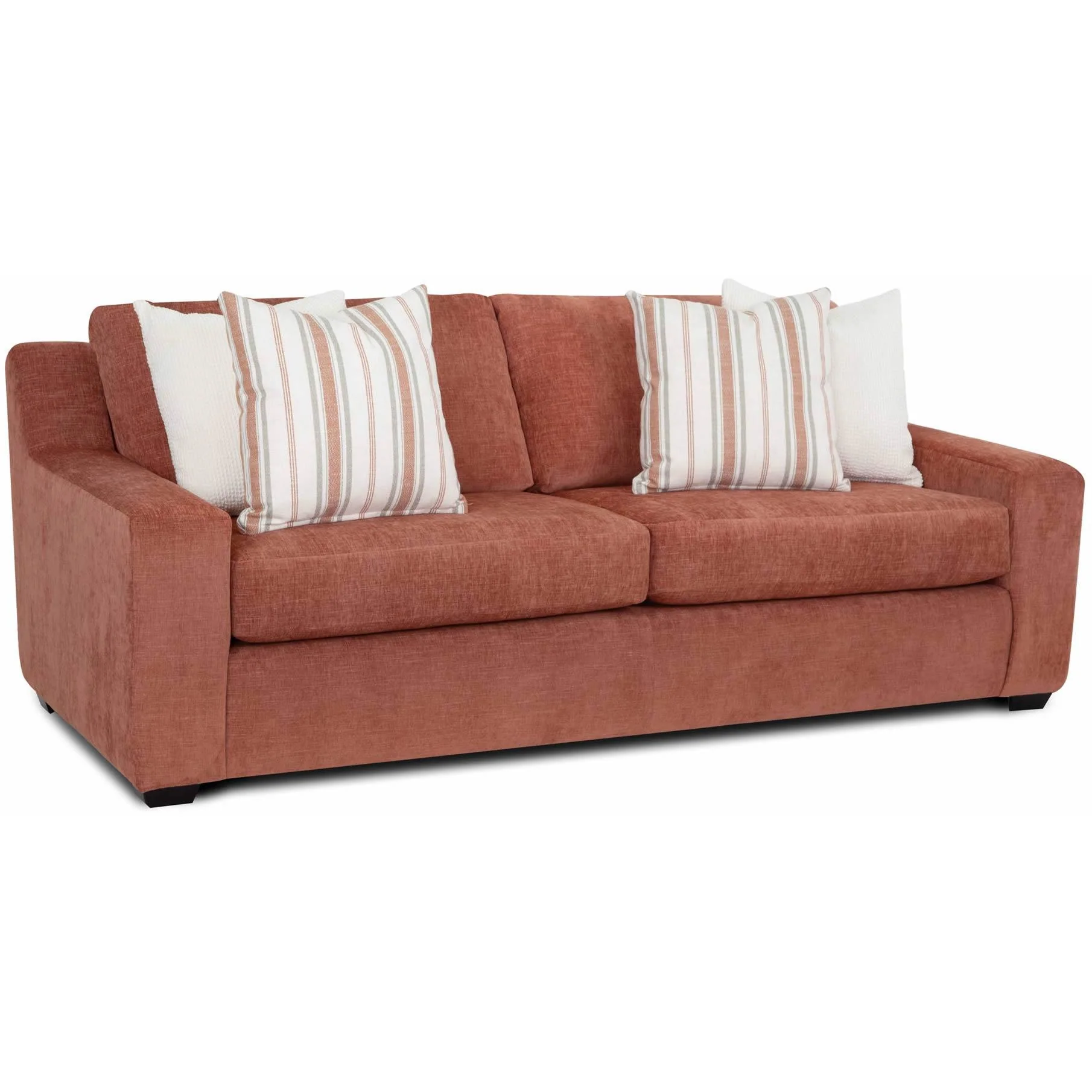 Franklin Dahlia Stationary Fabric Sofa 814-40 3415-65 - Image 1