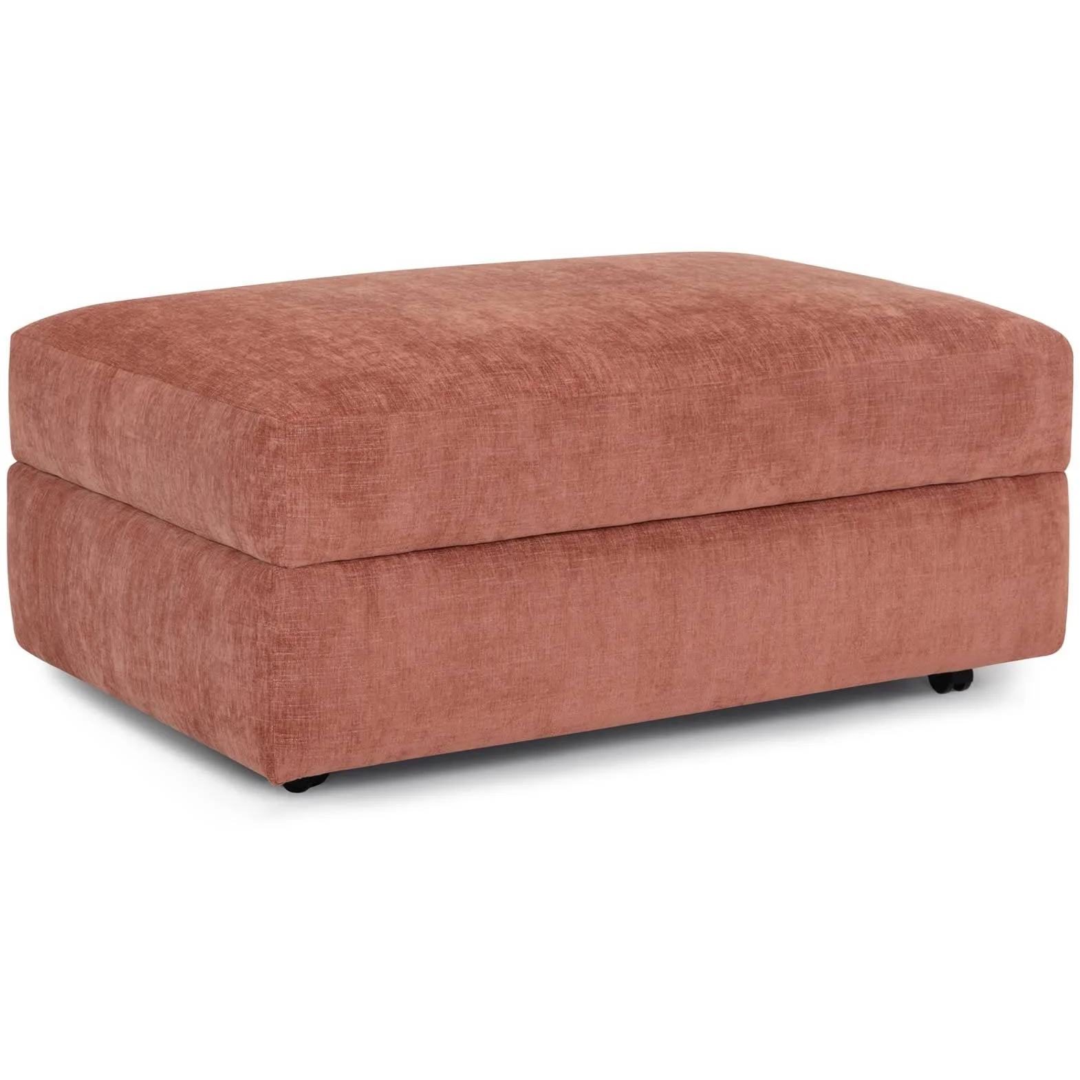 Franklin Dahlia Fabric Storage Ottoman 814-18 3415-65 - Image 1