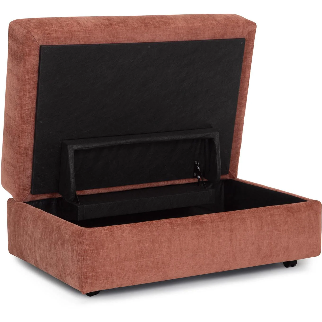 Franklin Dahlia Fabric Storage Ottoman 814-18 3415-65 - Image 3