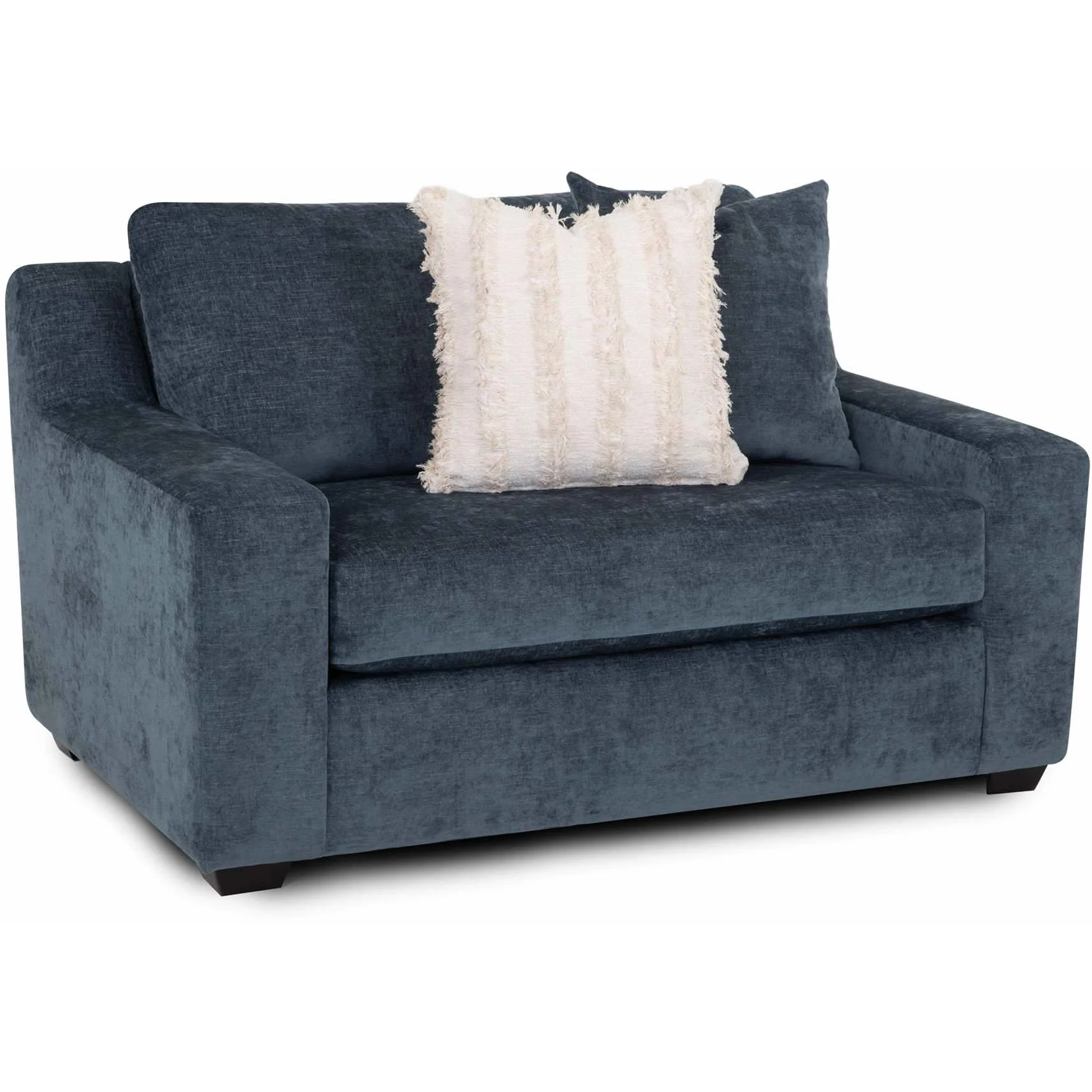 Franklin Indigo Stationary Fabric Chair 814-88 3415-40 - Image 1