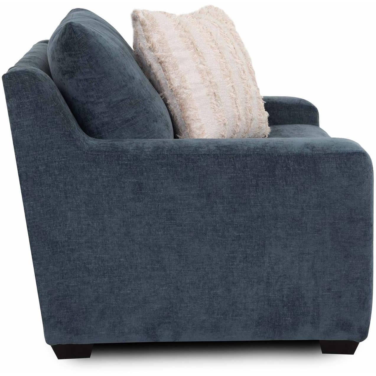 Franklin Indigo Stationary Fabric Chair 814-88 3415-40 - Image 3