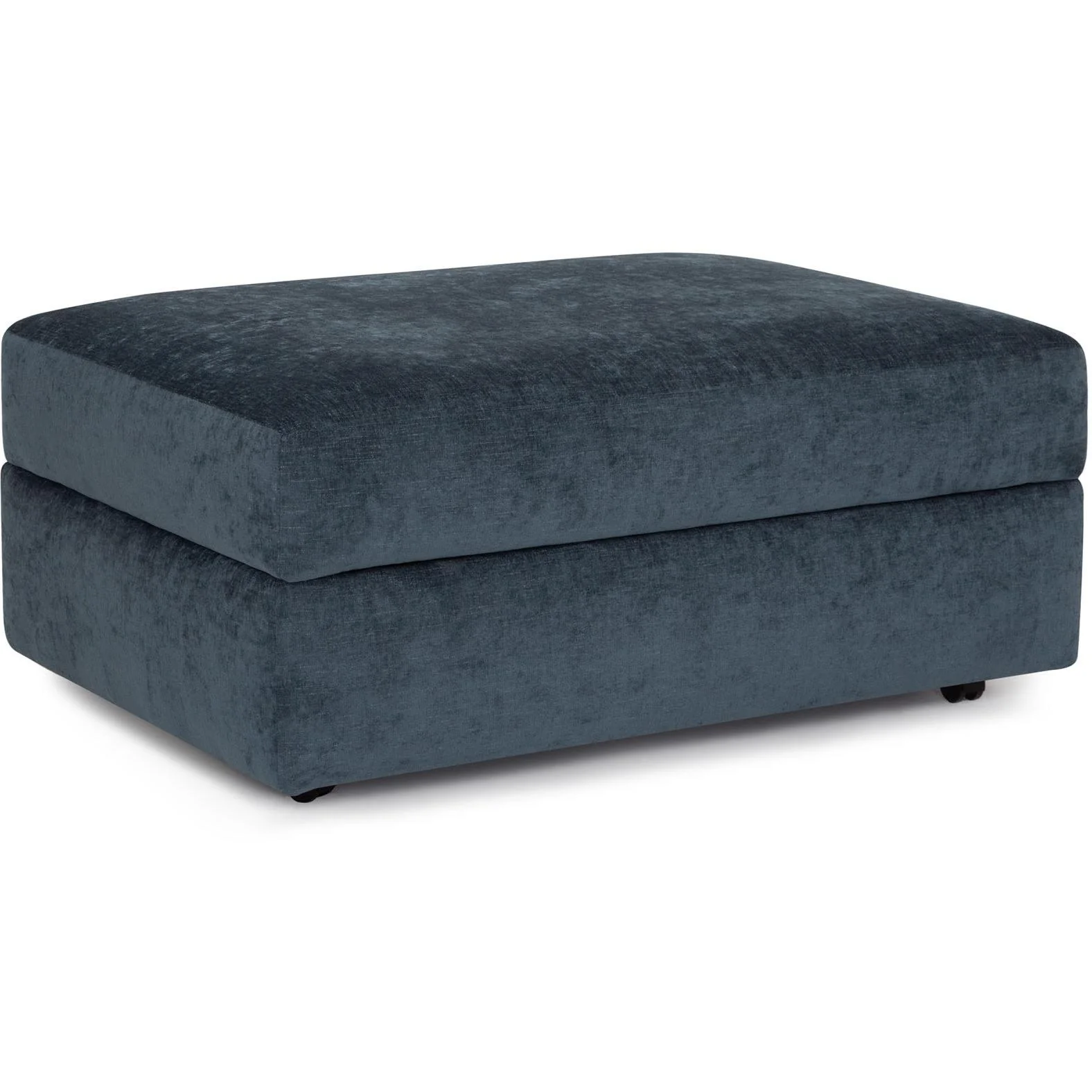 Franklin Indigo Fabric Storage Ottoman 814-18 3415-40 - Image 1