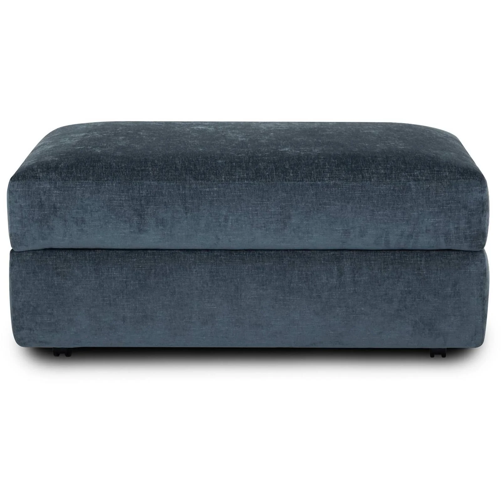 Franklin Indigo Fabric Storage Ottoman 814-18 3415-40 - Image 2