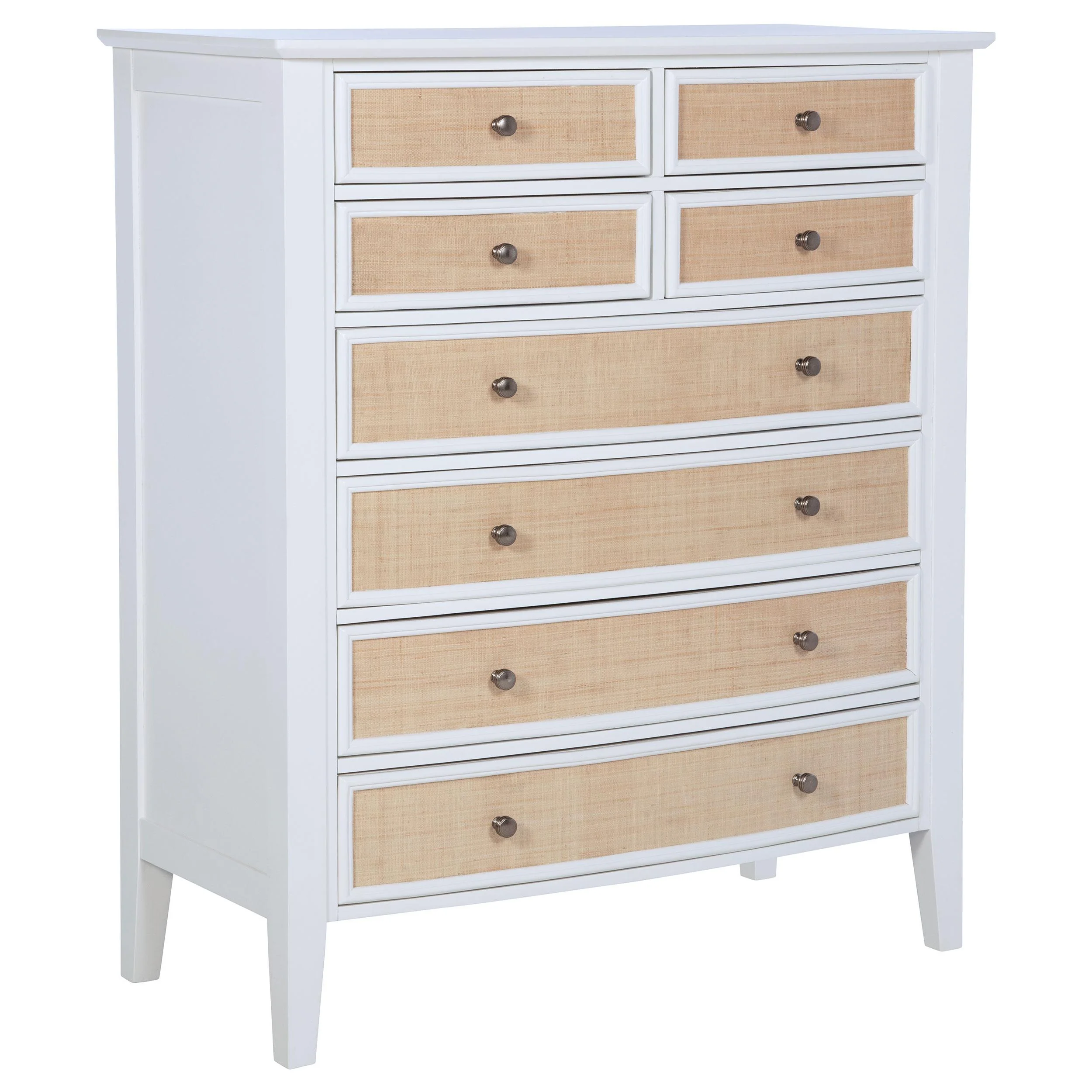 Coaster Furniture Bexhill 223475 8-Drawer Chest of Drawers – White