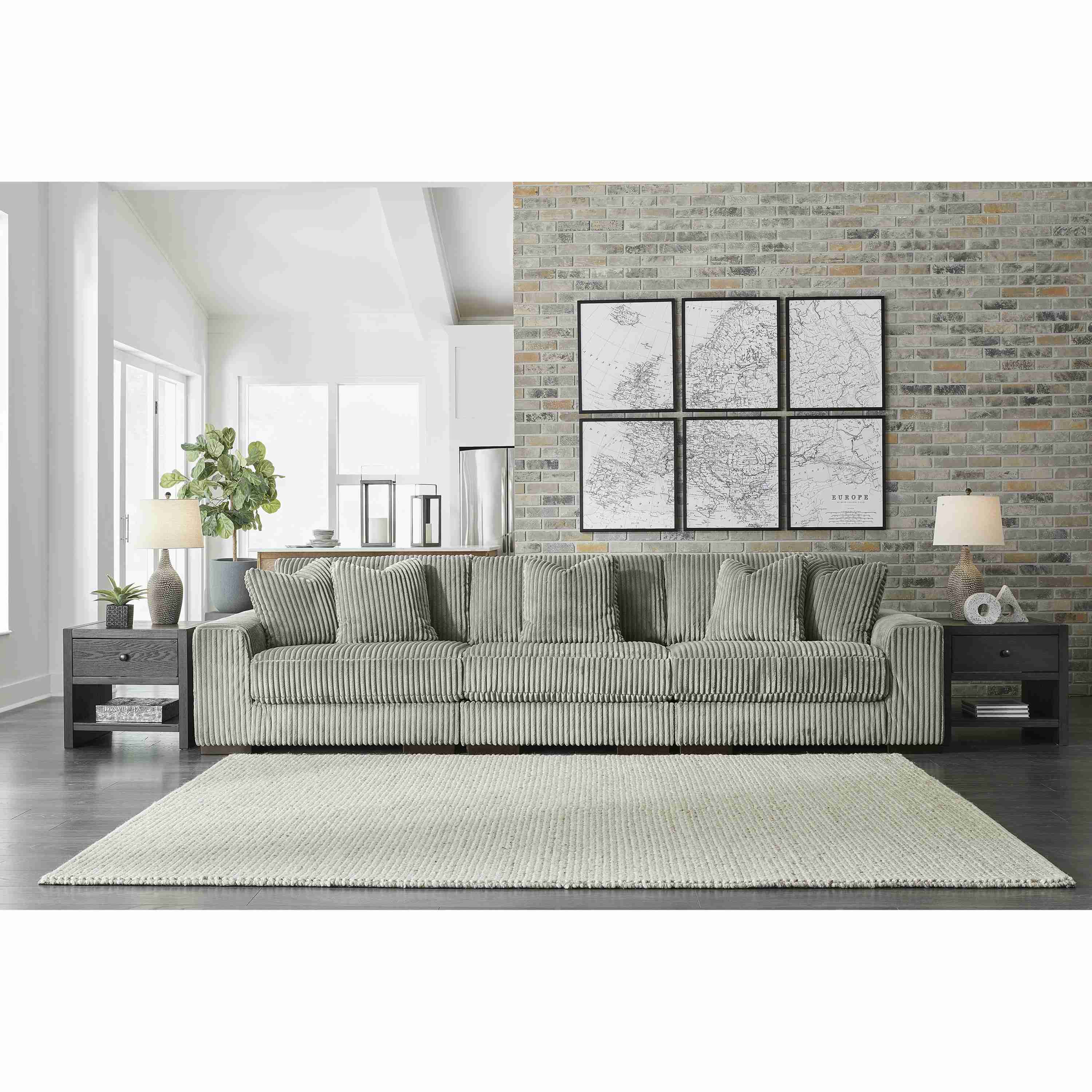Signature Design by Ashley Lindyn 21105S14 3 pc Sectional Sofa - Image 2
